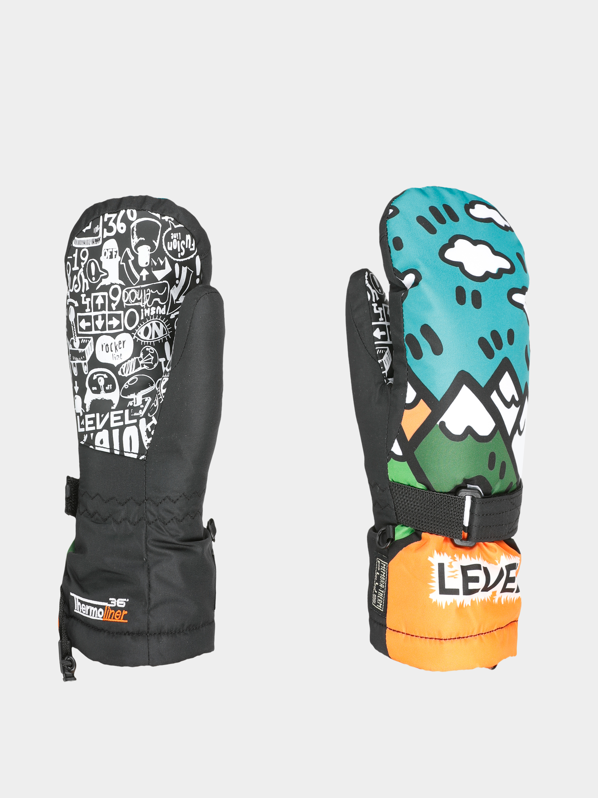 Rękawice Level Junior Mitt JR (orange)