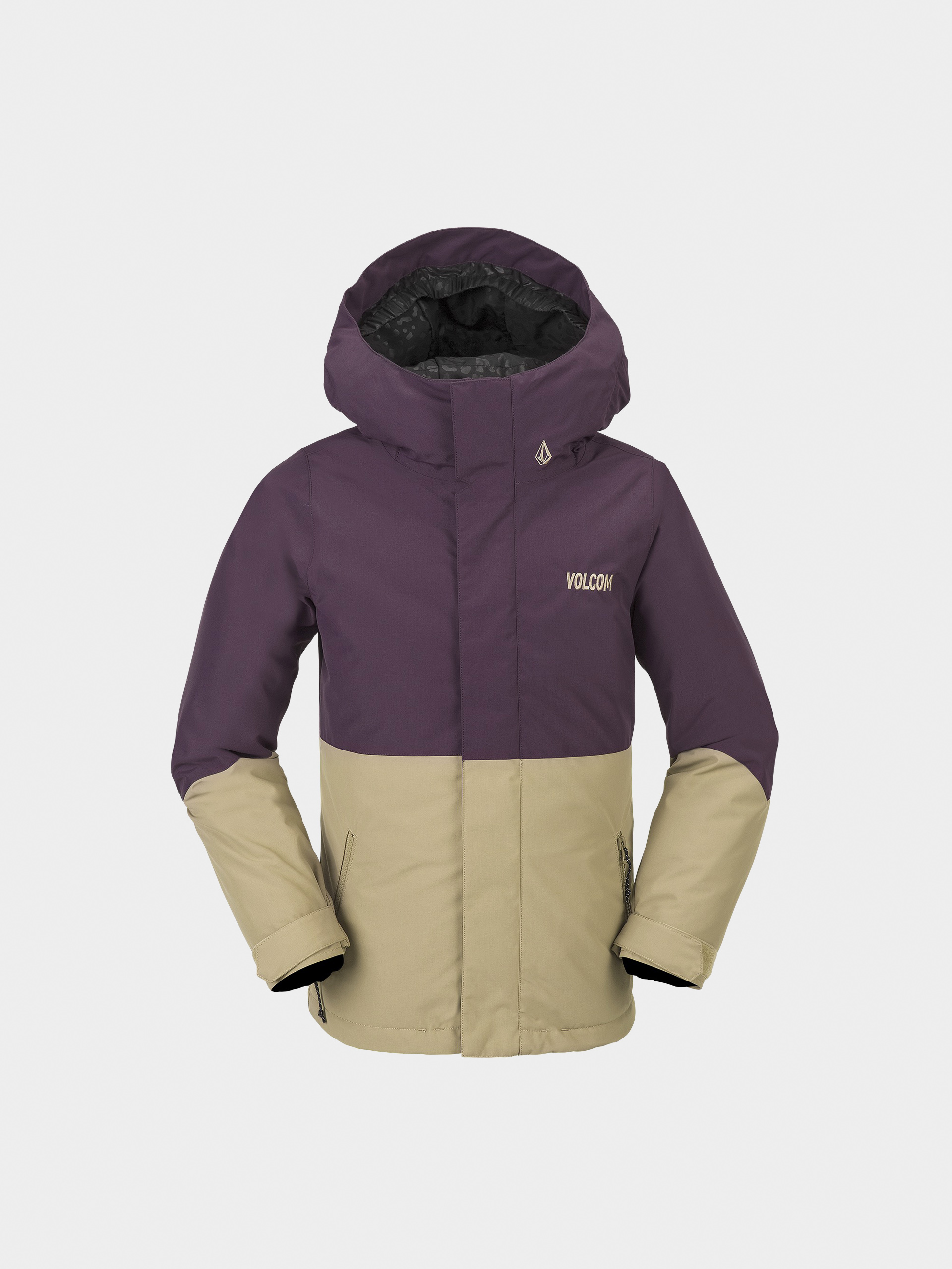 Kurtka snowboardowa Volcom Sass'N'Fras Ins JR (blackberry)