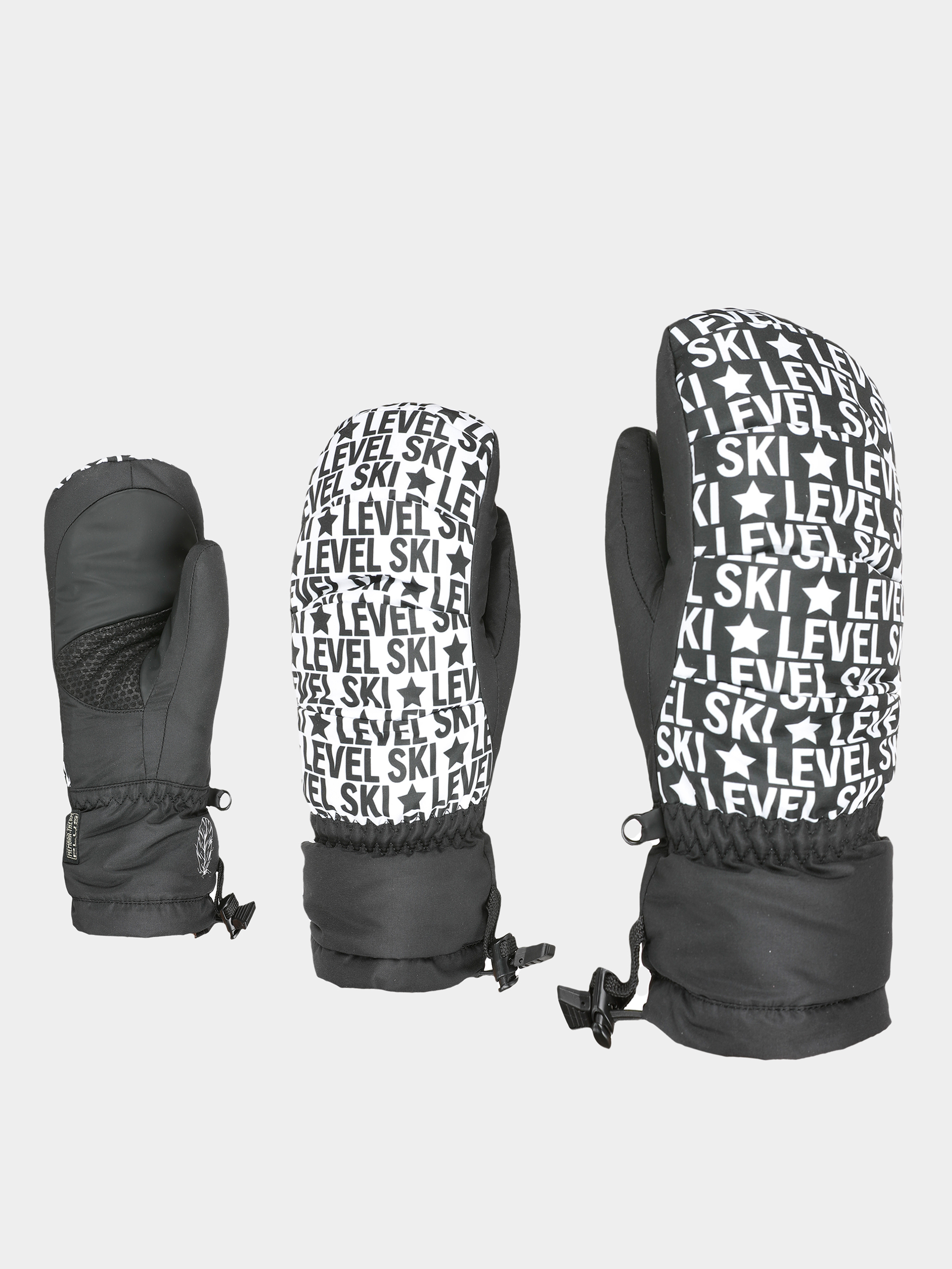 Ru0119kawice Level Rainbow Down Jr Mitt JR (pk white)