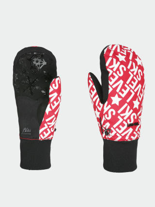 Rękawice Level Coral Mitt Wmn (white/red)