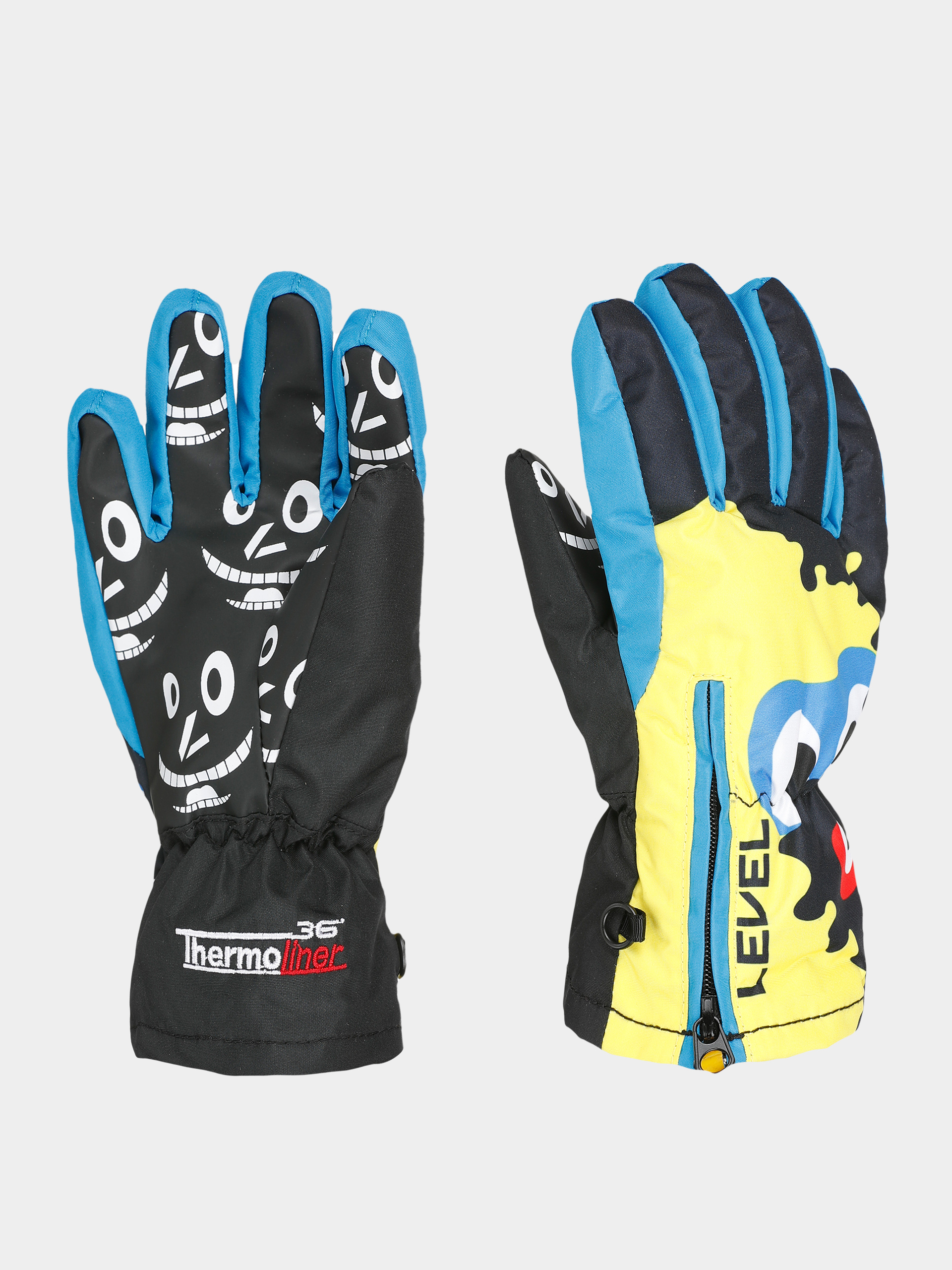 Ru0119kawice Level Lucky JR (ninja navy)