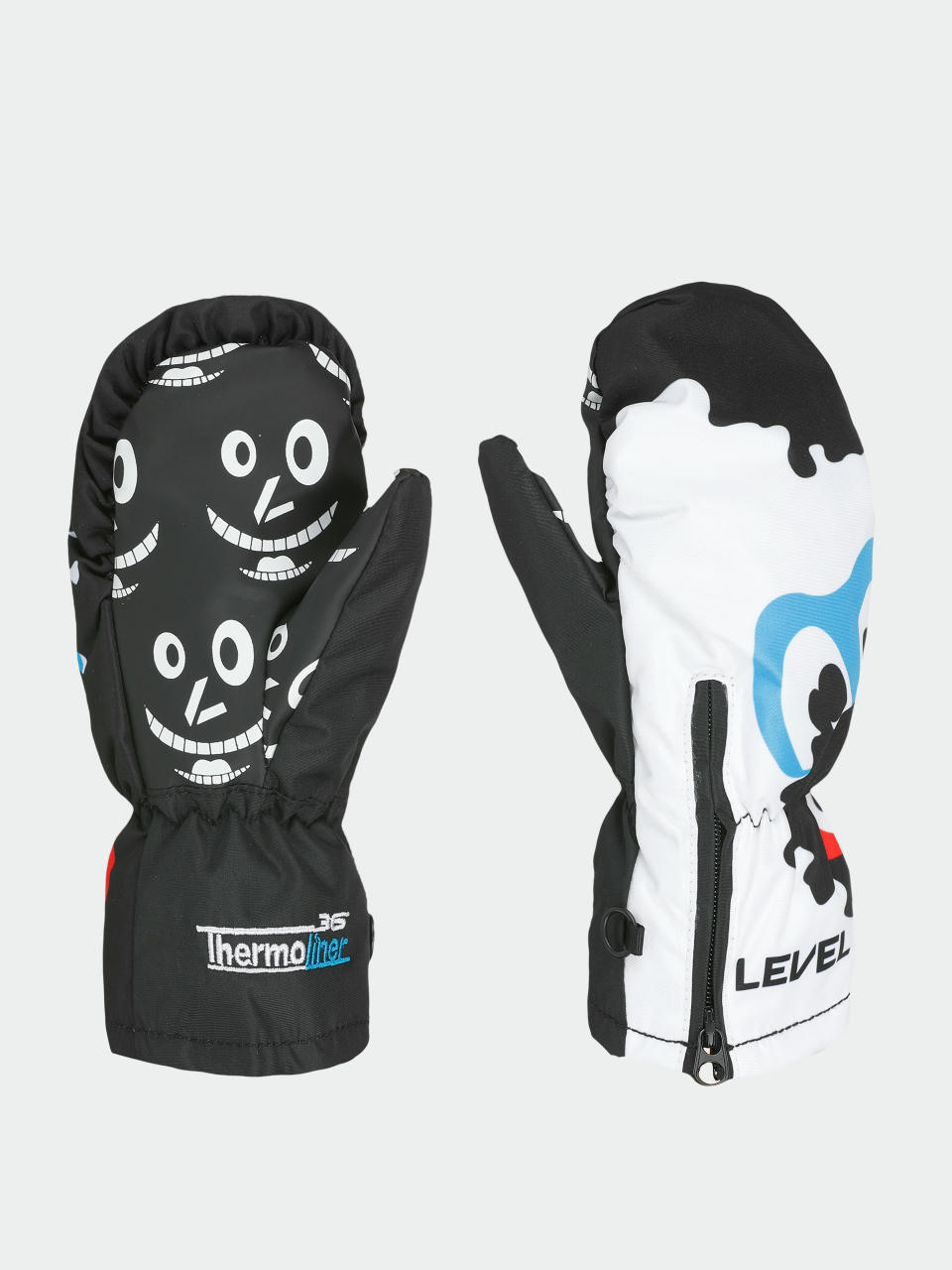 Rękawice Level Lucky Mitt JR (pk white)