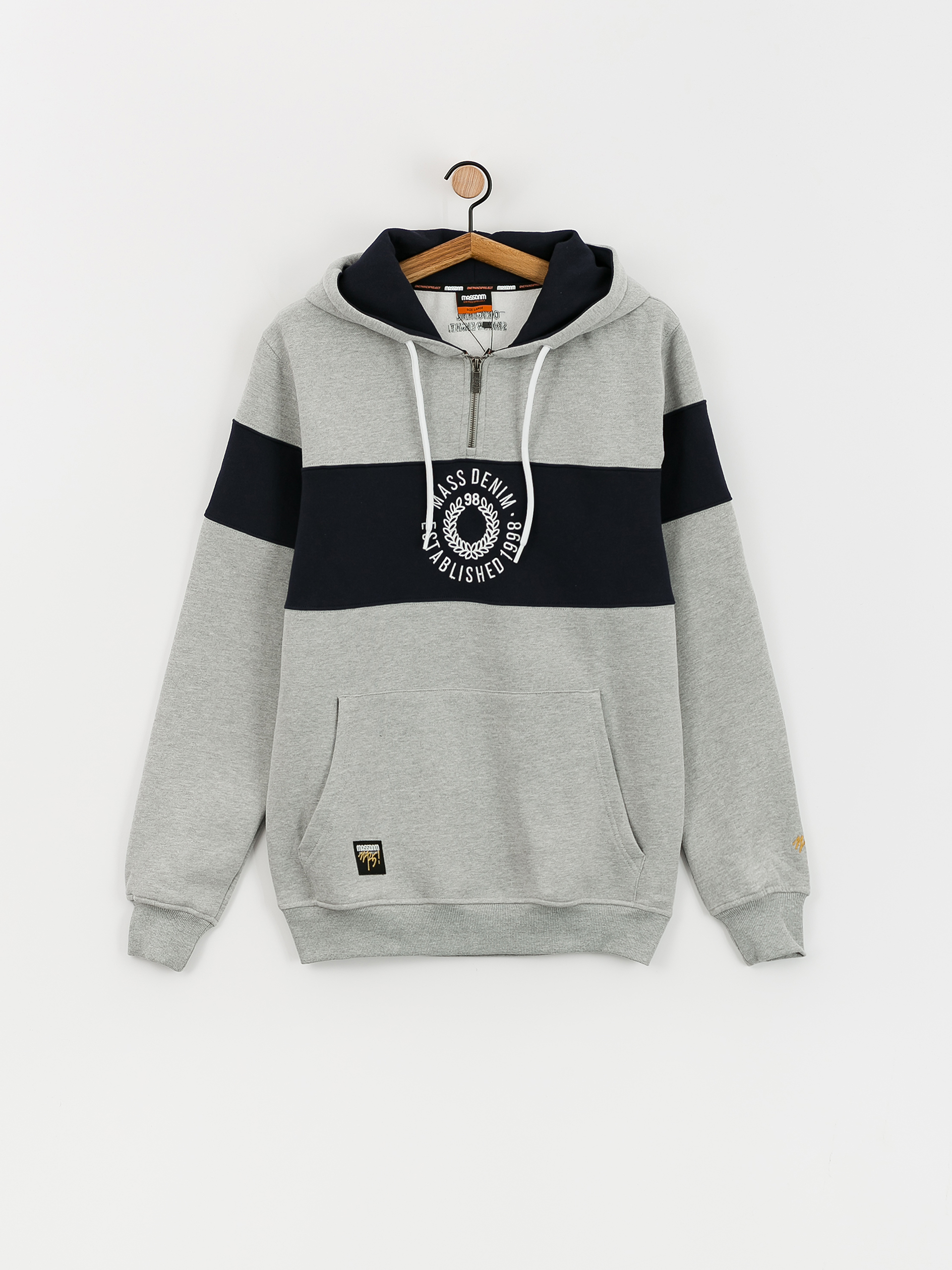 Bluza z kapturem MassDnm Elementary HD (lt heather grey)