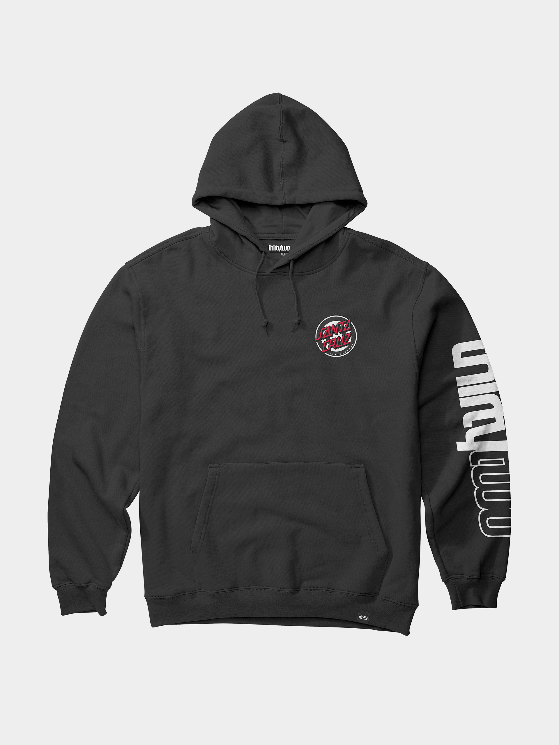 Męska Bluza aktywna ThirtyTwo 32 X Santa Cruz HD (black)