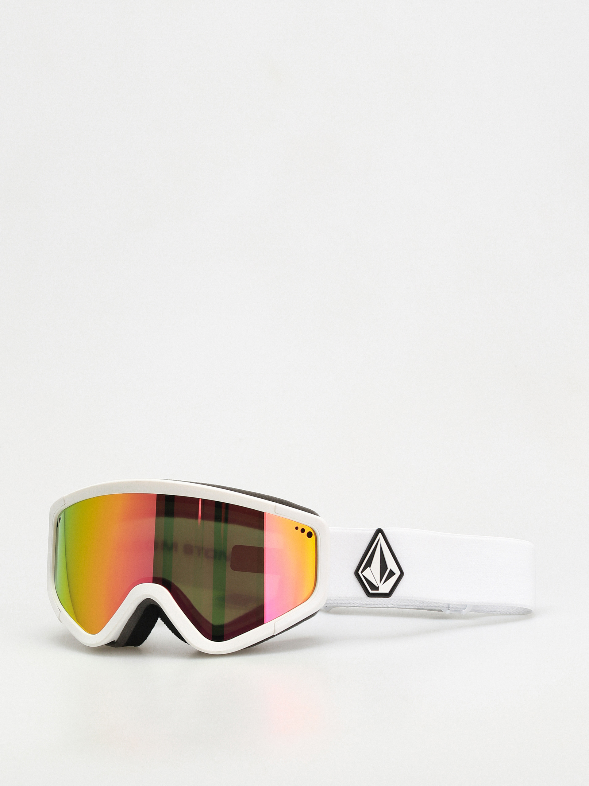 Gogle Volcom Attunga (matte white/pink chrome+bl yellow)