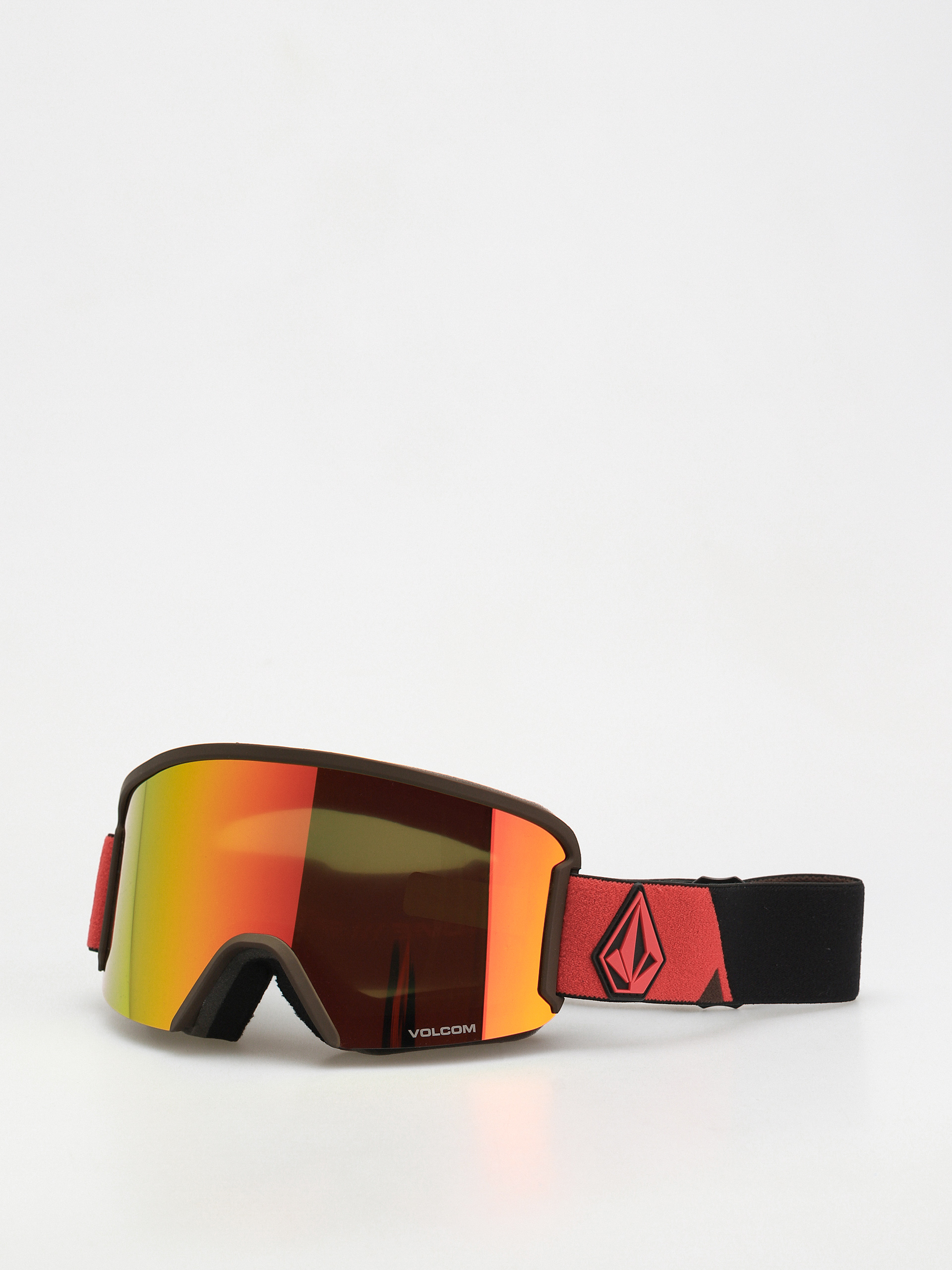 Gogle Volcom Garden (orange/brown/red chrome+bl yellow)