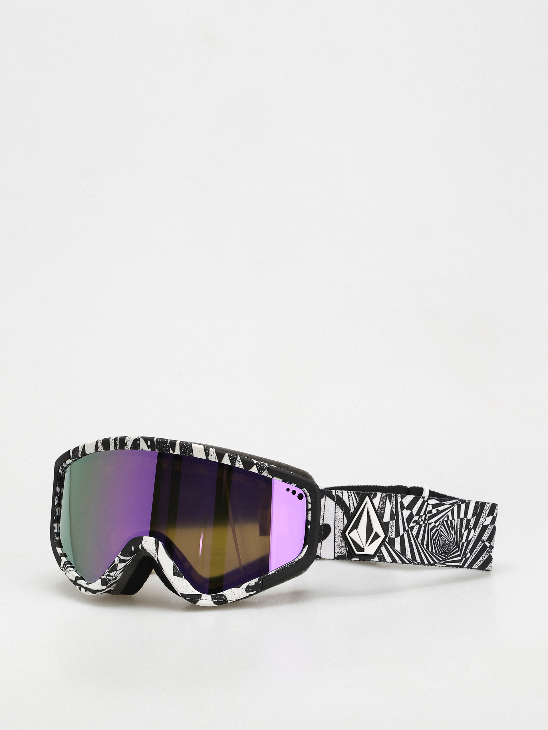 Gogle Volcom Attunga (op art/purple chrome+bl yellow)