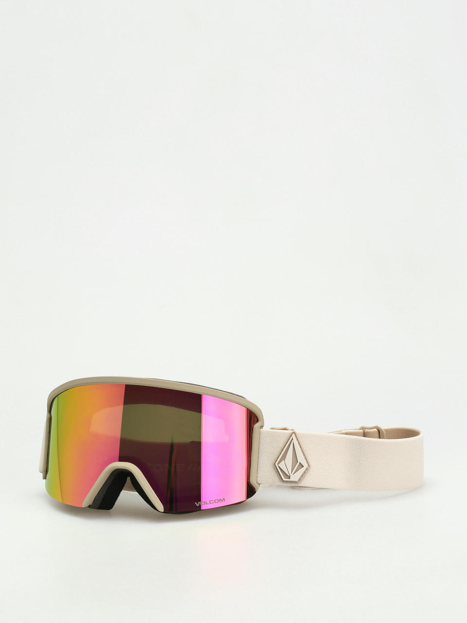 Gogle Volcom Garden (khakiest/sand/pink chrome+bl yellow)