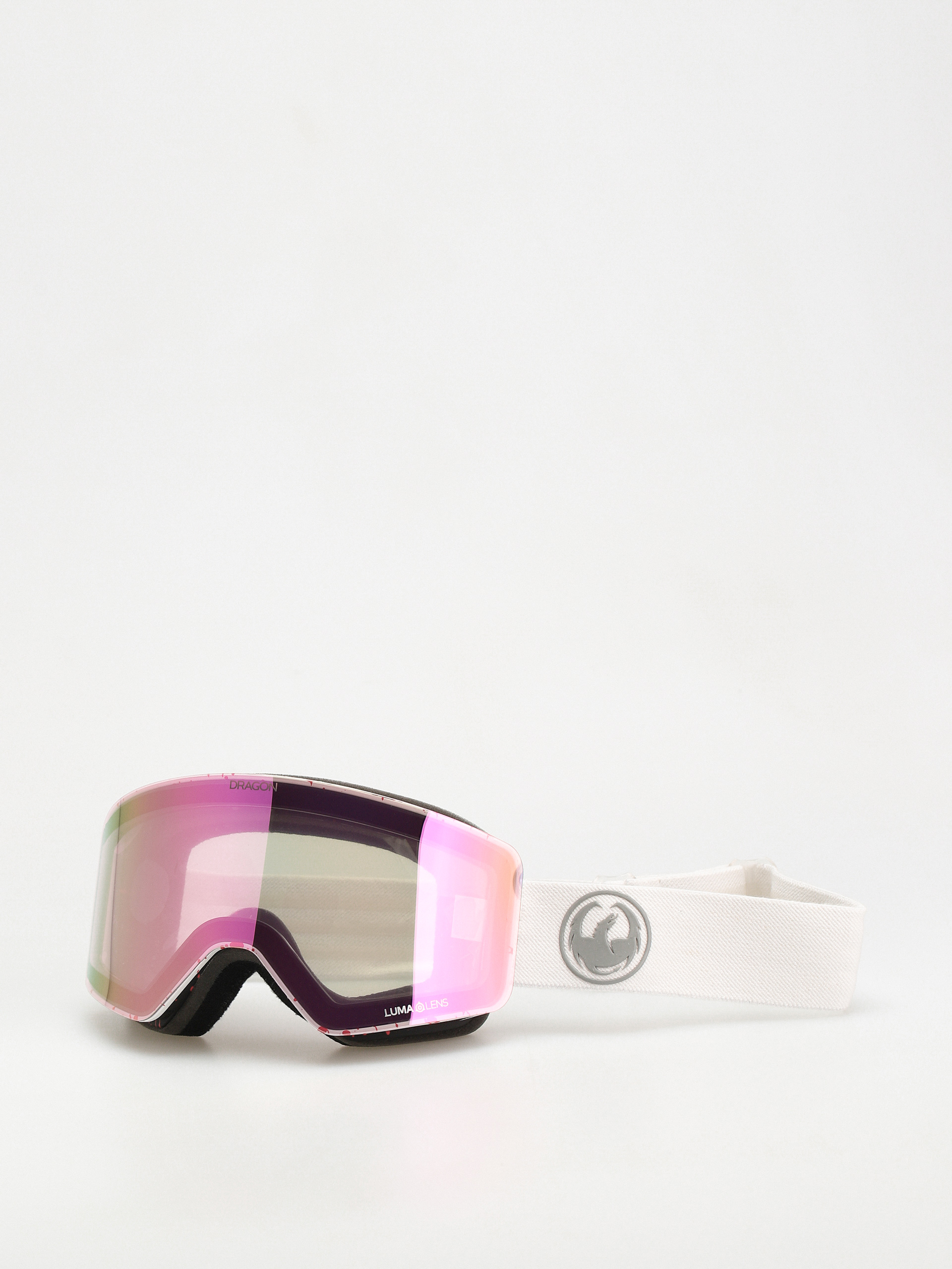 Gogle Dragon R1 OTG (reused/lumalens pink ion/lumalens dark smoke)