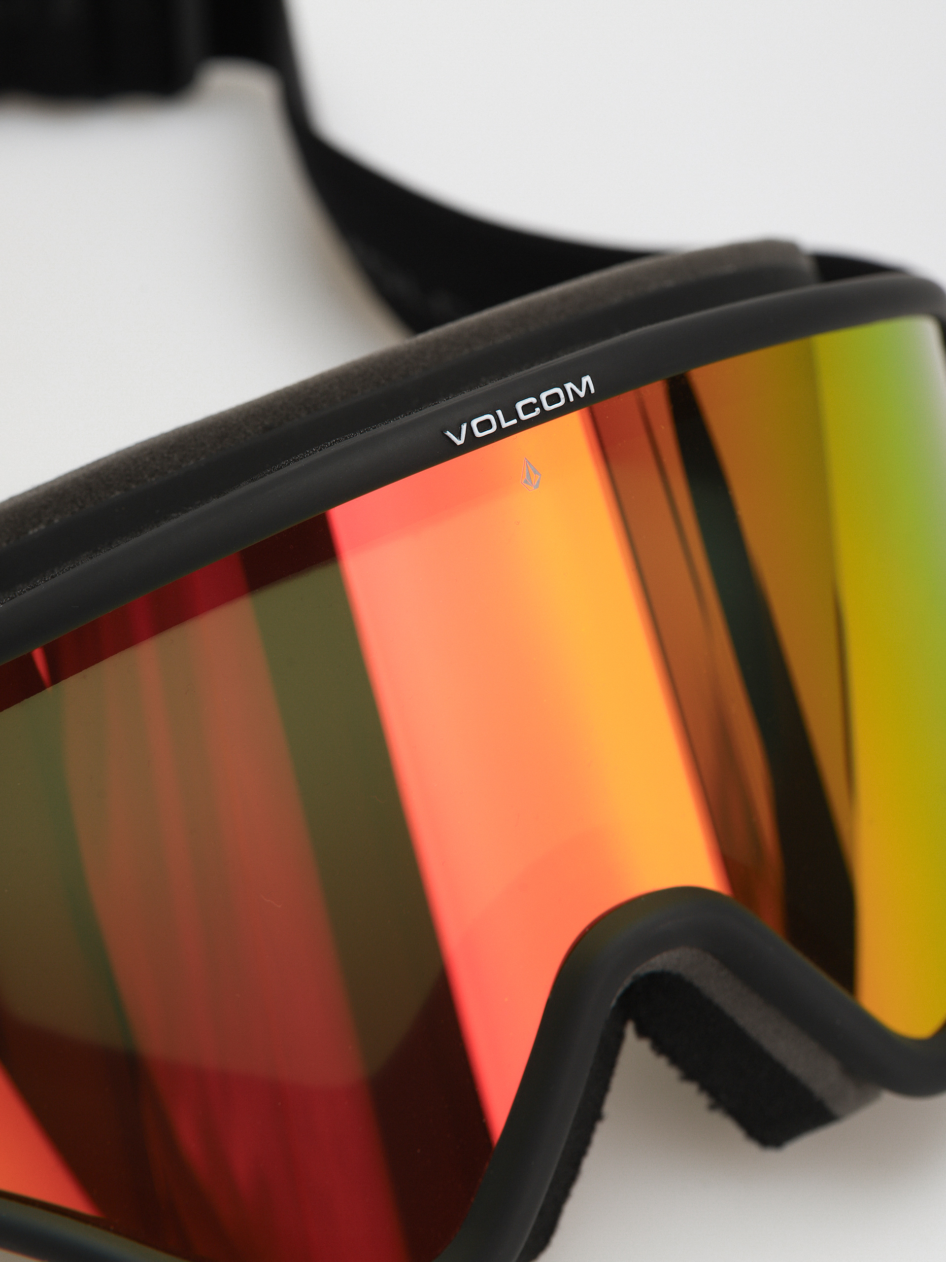 Gogle Volcom Yaeow (matte black/bl yellow/red chrome)