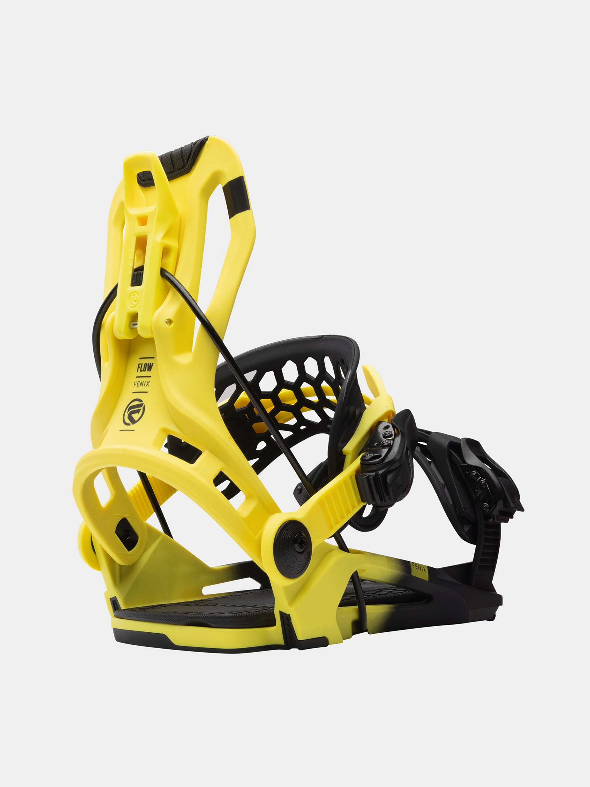 Męskie Wiązania snowboardowe Flow Fenix (black lemon)