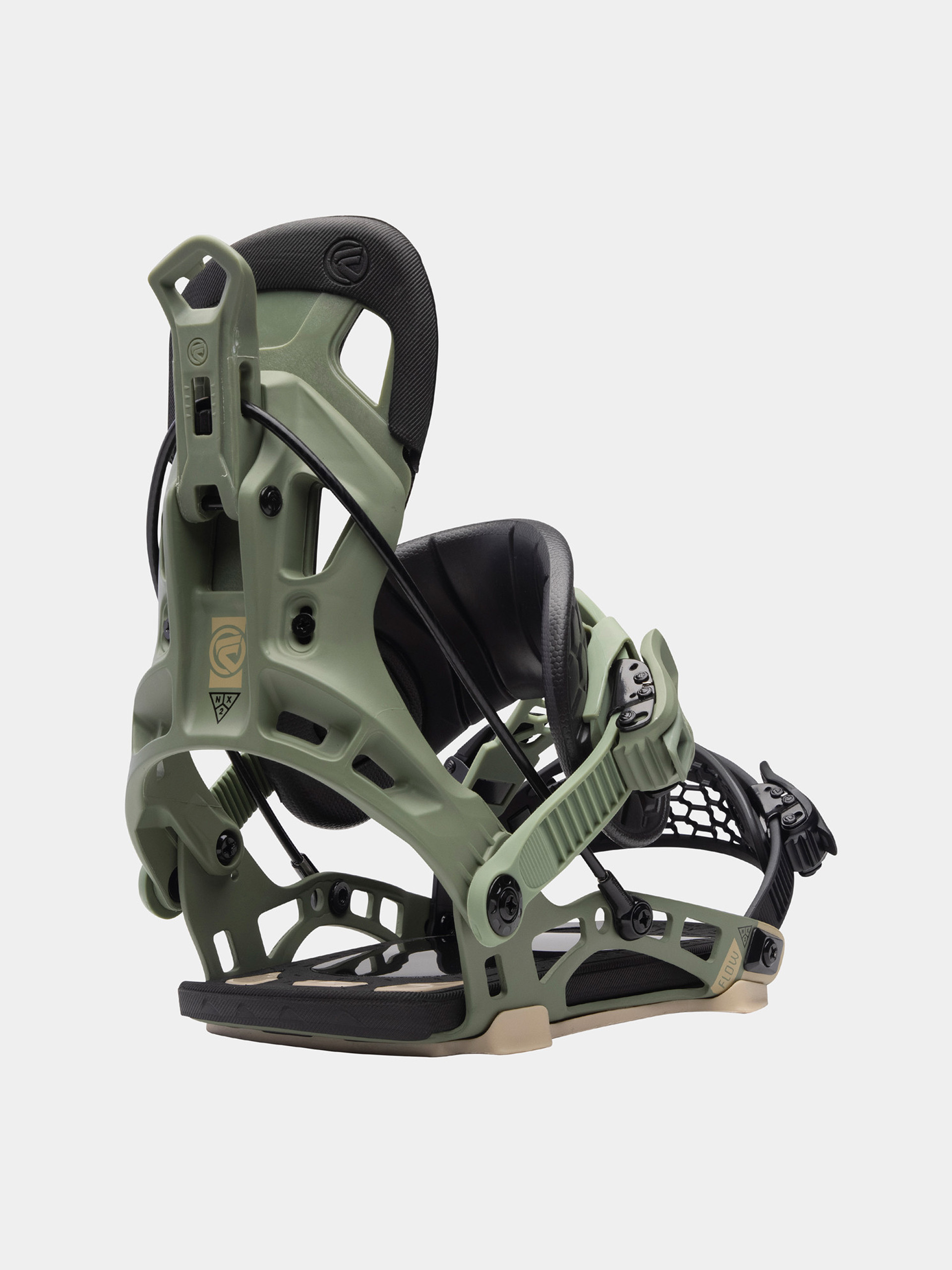 Męskie Wiązania snowboardowe Flow Nx2 Hybrid (olive)