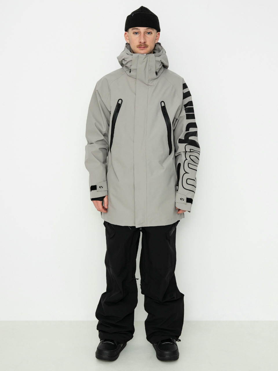 Kurtka snowboardowa ThirtyTwo Deep Creek Parka (grey/black)