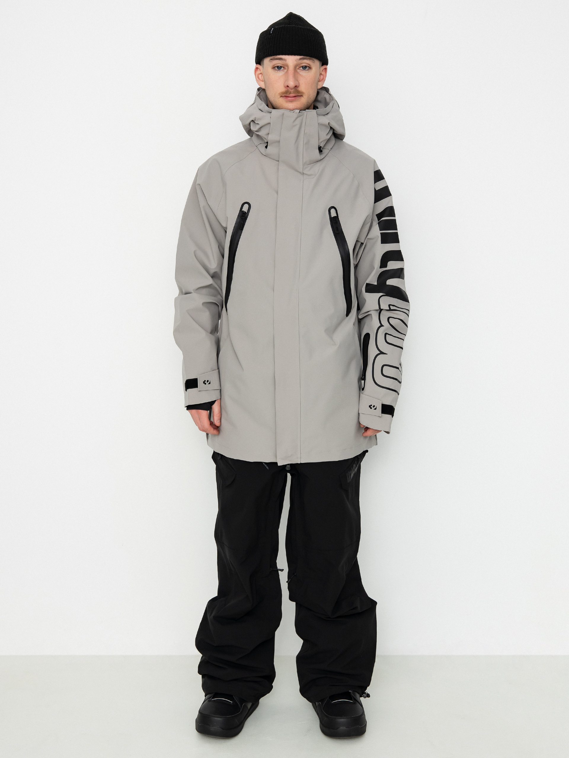 Męska Kurtka snowboardowa ThirtyTwo Deep Creek Parka (grey/black)