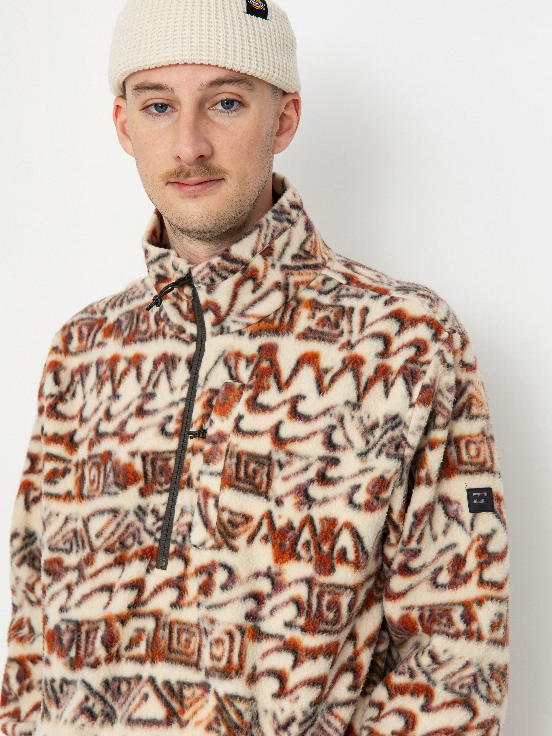 Męski Polar Billabong Boundary Mock Neck (chino)