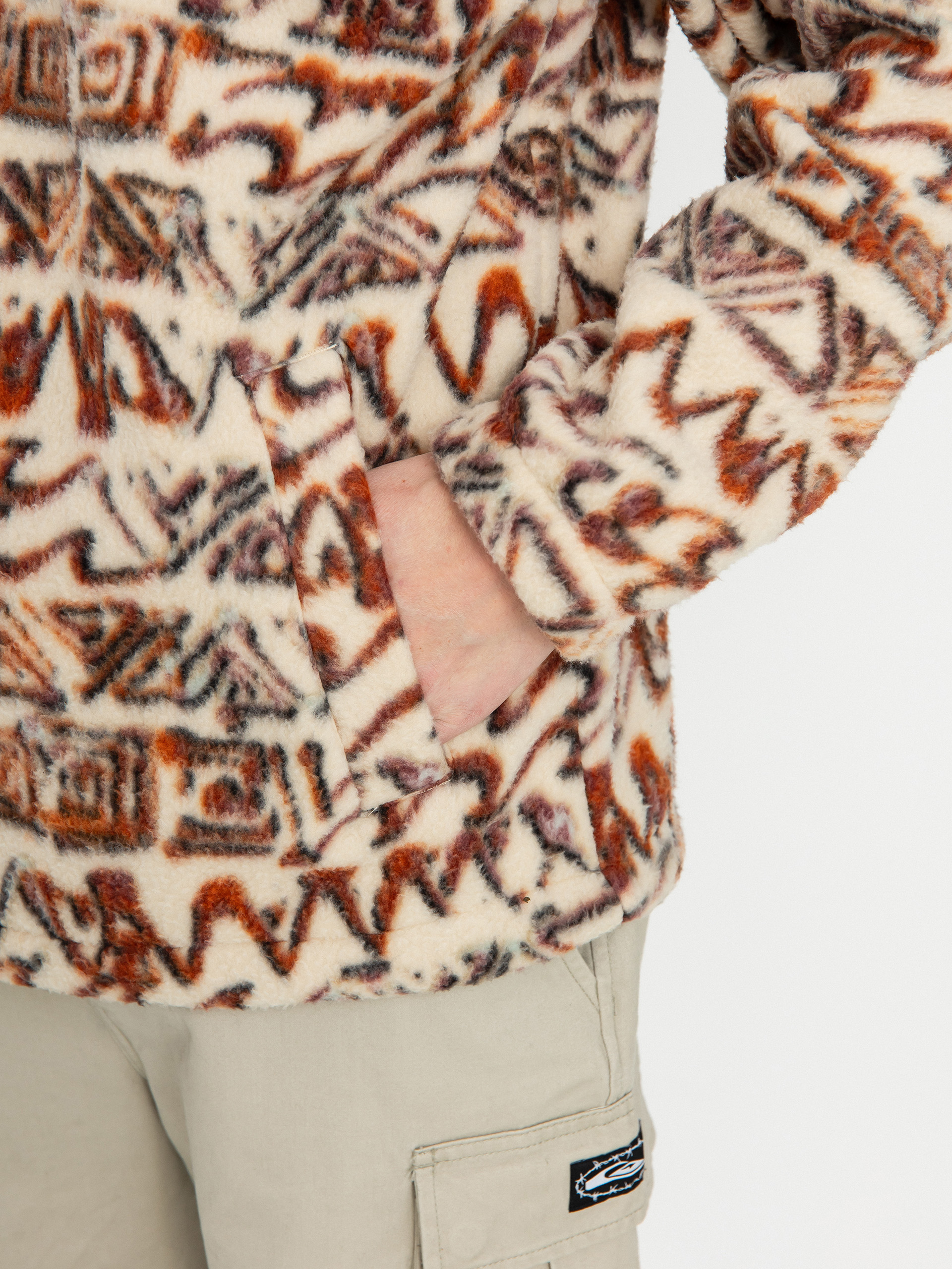 Męski Polar Billabong Boundary Mock Neck (chino)