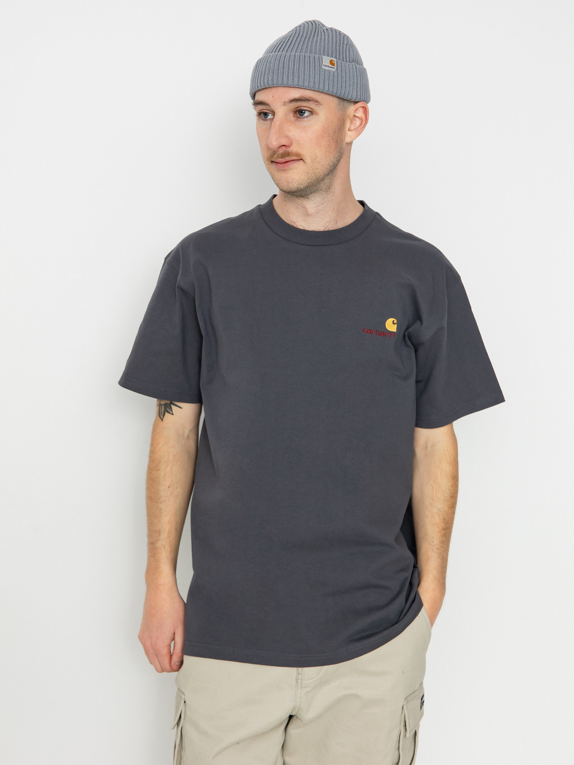 T-shirt Carhartt WIP American Script (zeus)