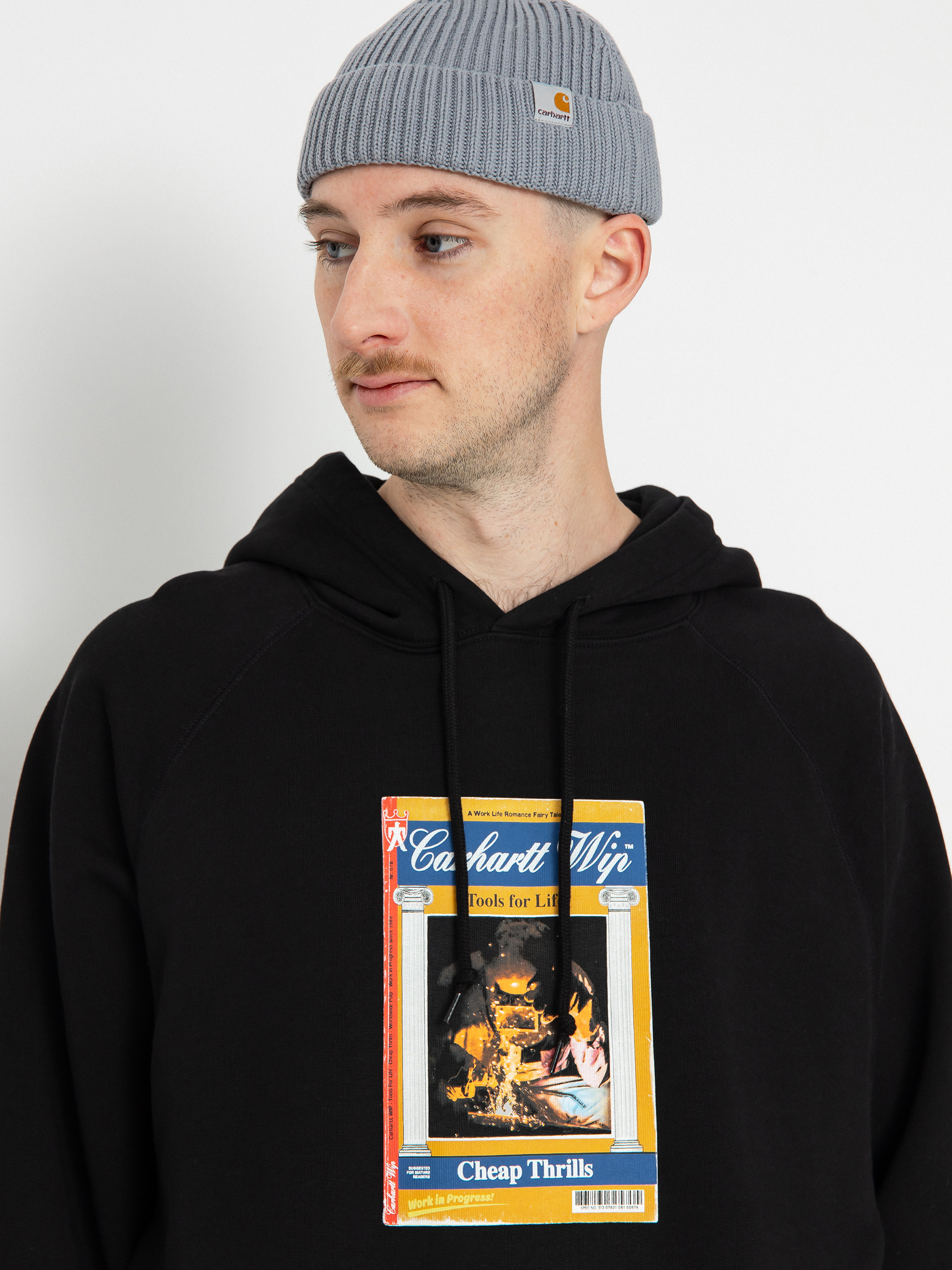 Bluza z kapturem Carhartt WIP Cheap Thrills HD (black)