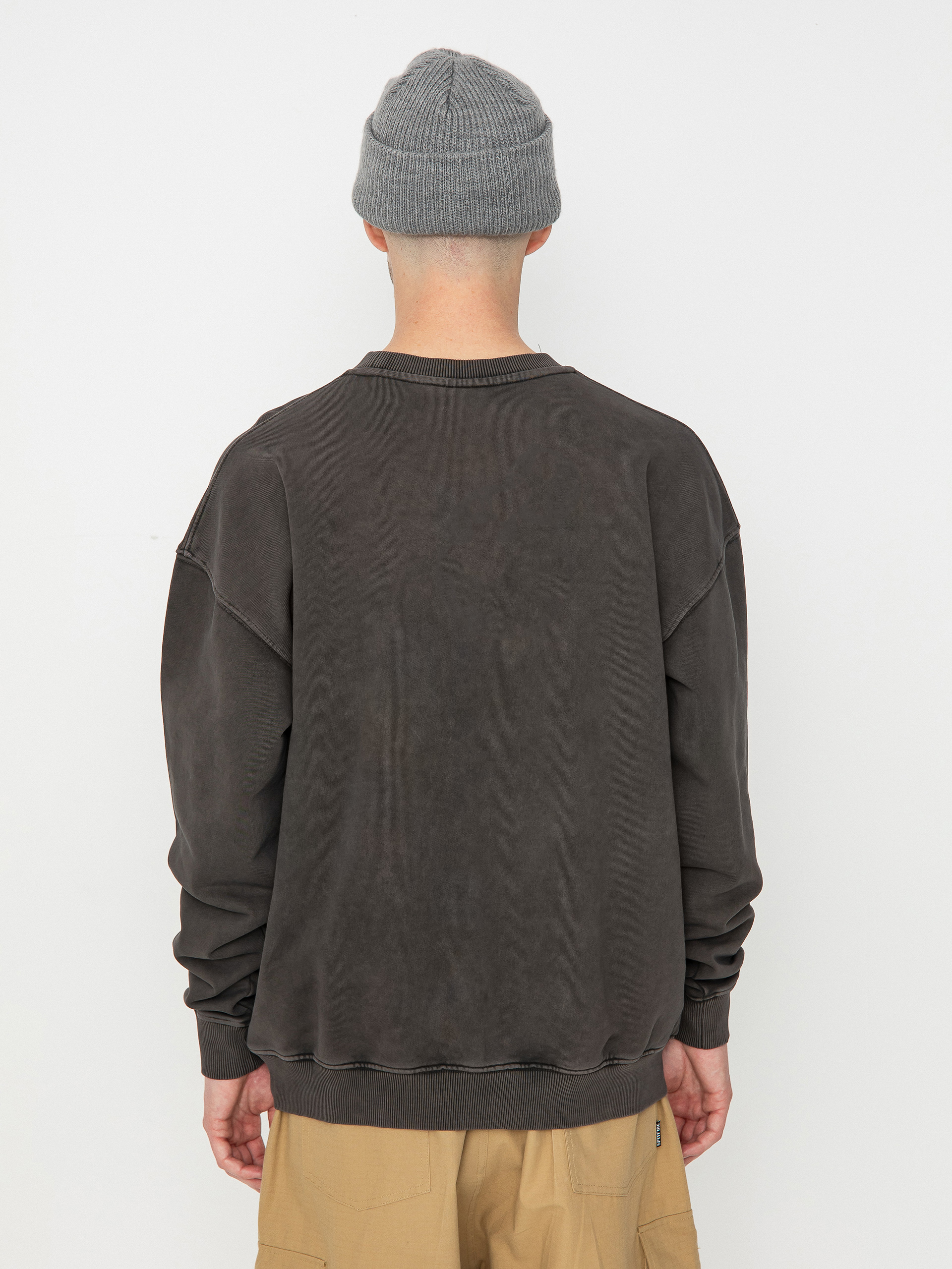 Bluza Method Signature Crew (washed brown)
