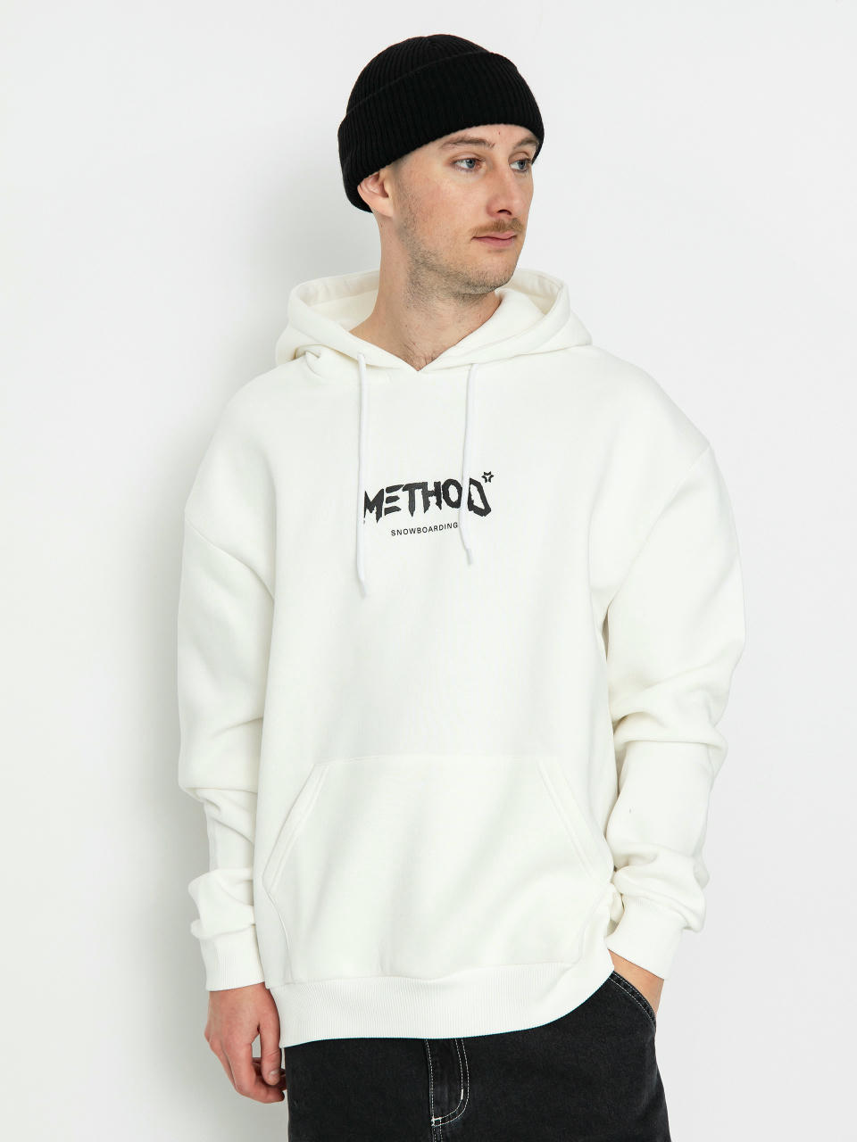 Bluza z kapturem Method Snowboarding HD (off white)