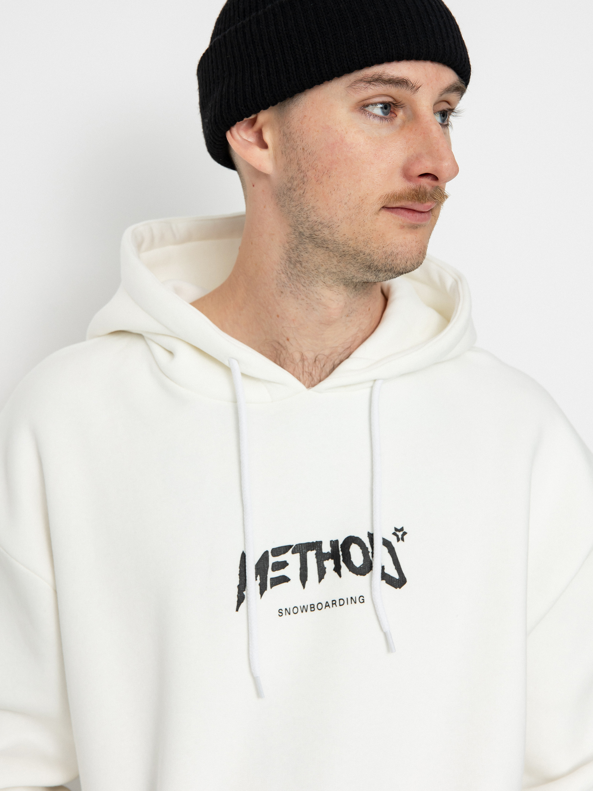Bluza z kapturem Method Snowboarding HD (off white)