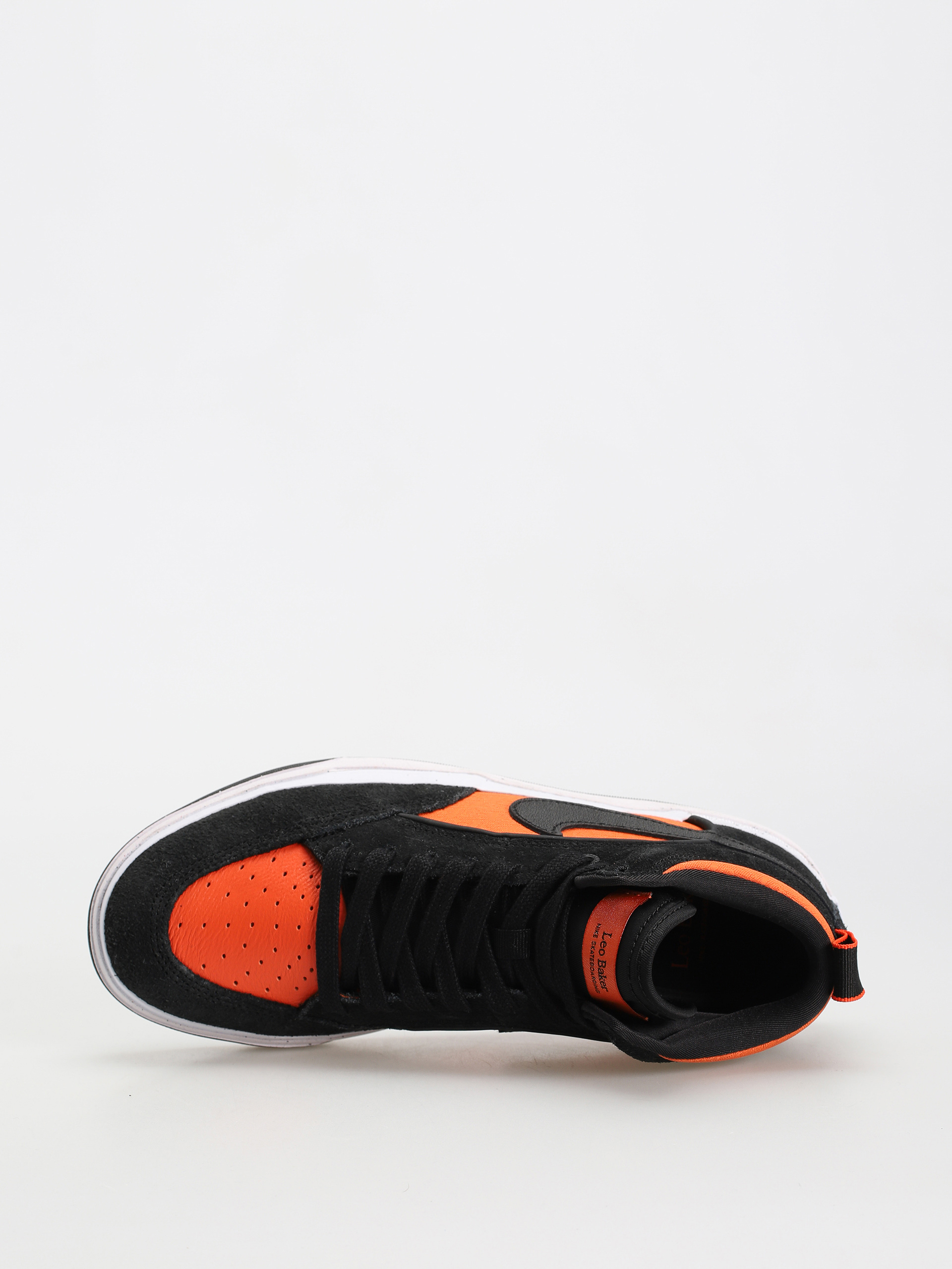 Buty Nike SB React Leo (black/black orange electro orange)
