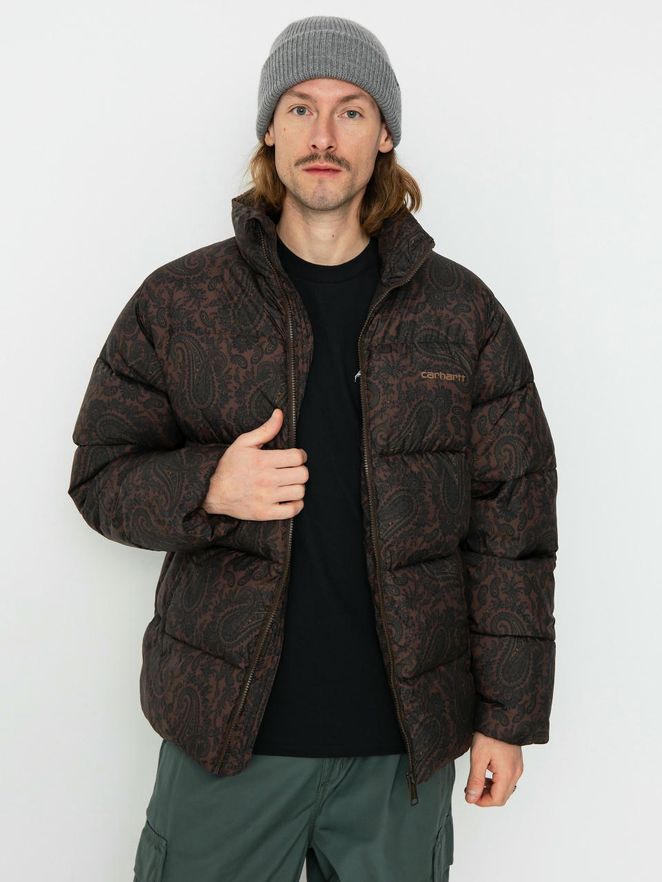 Kurtka Carhartt WIP Springfield (paisley print buckeye/black)