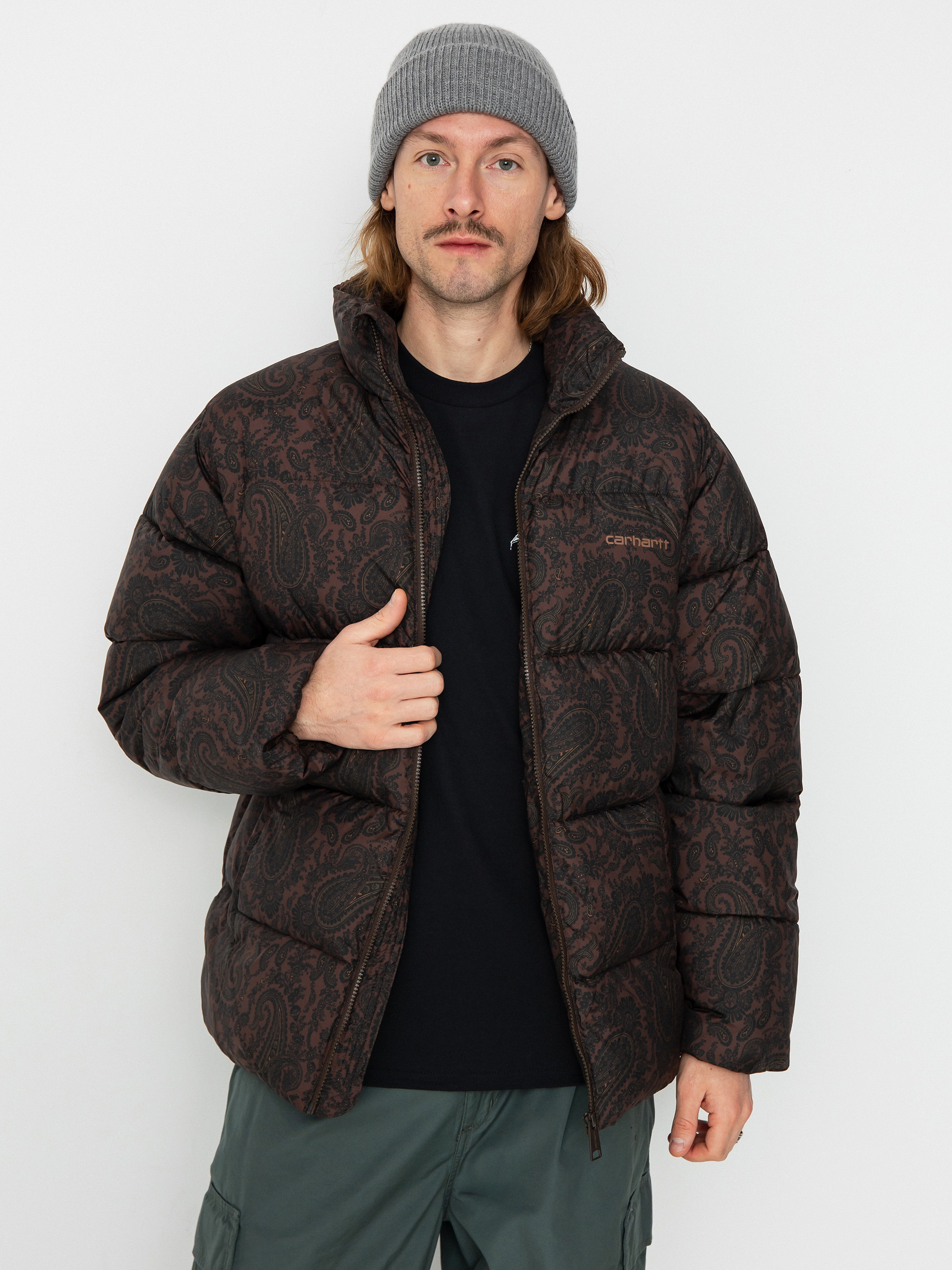 Kurtka Carhartt WIP Springfield (paisley print buckeye/black)