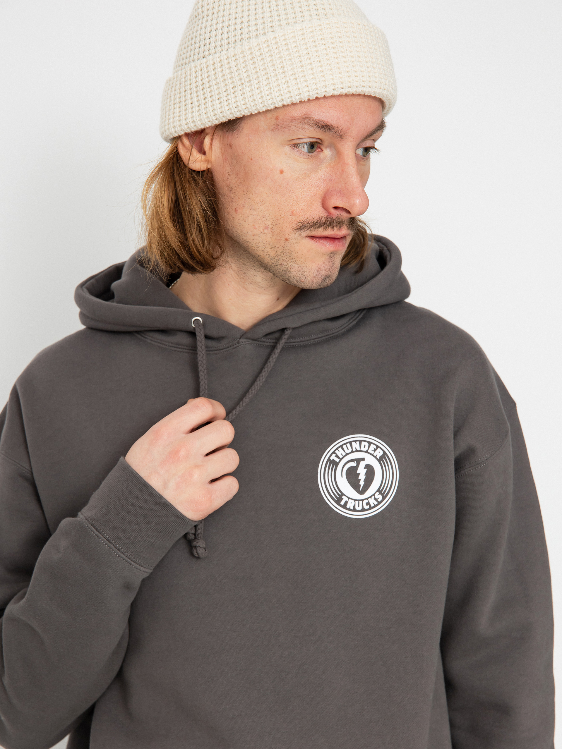 Bluza z kapturem Thunder Chrgd Grenade HD (charcoal/white)