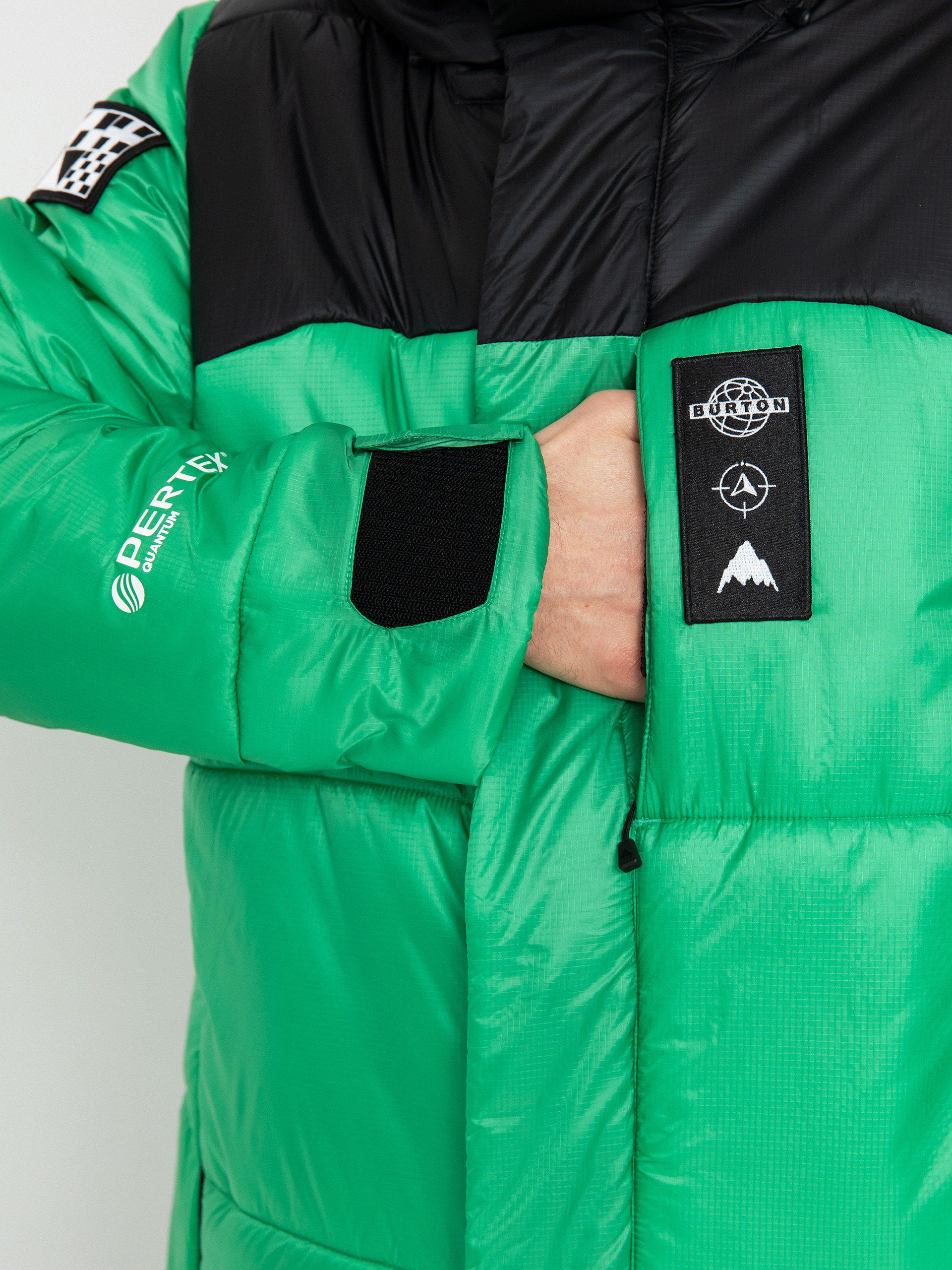 Kurtka Burton Daybeacon Expedition Puffy (galaxy green)
