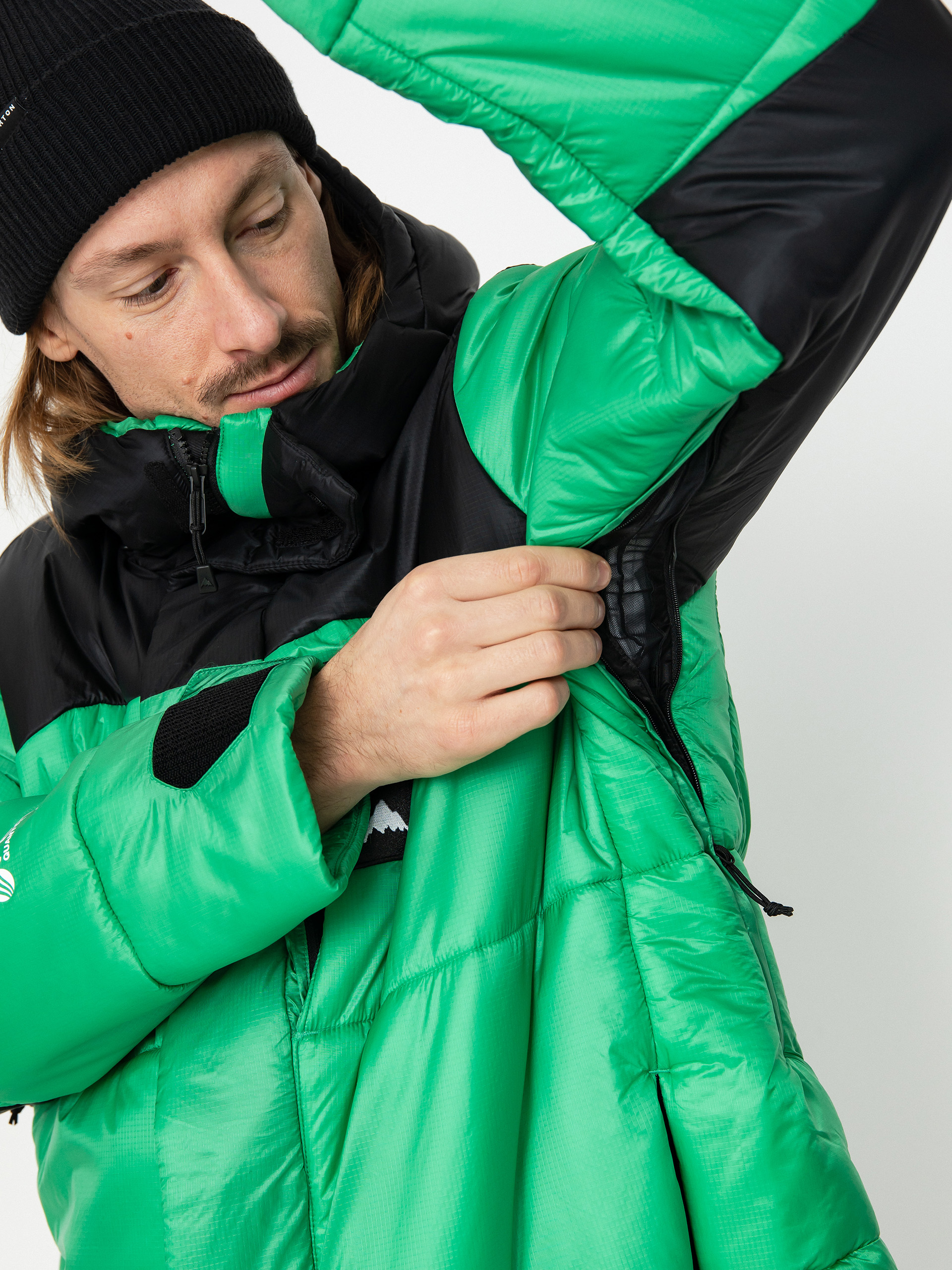 Kurtka Burton Daybeacon Expedition Puffy (galaxy green)