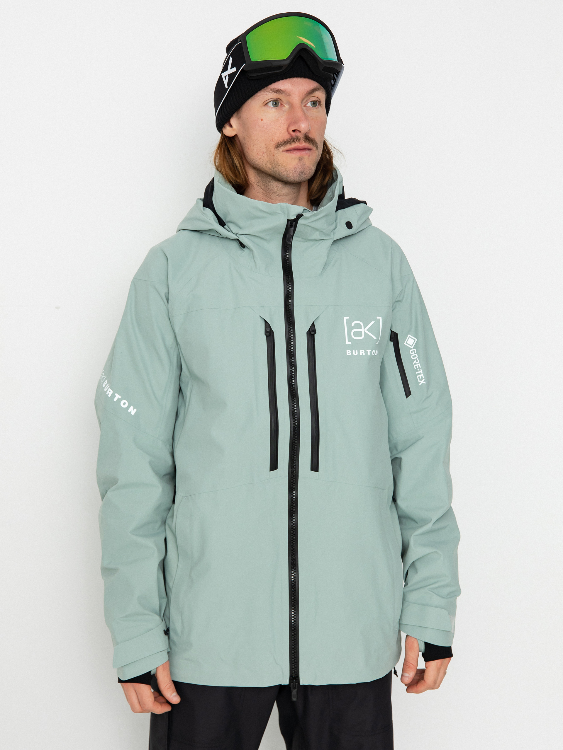 Kurtka snowboardowa Burton Ak Gore Tex Swash - zielony (petrol green)