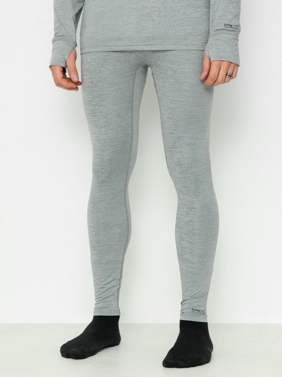 Legginsy aktywne Burton Lightweight X Base Layers (gray heather)