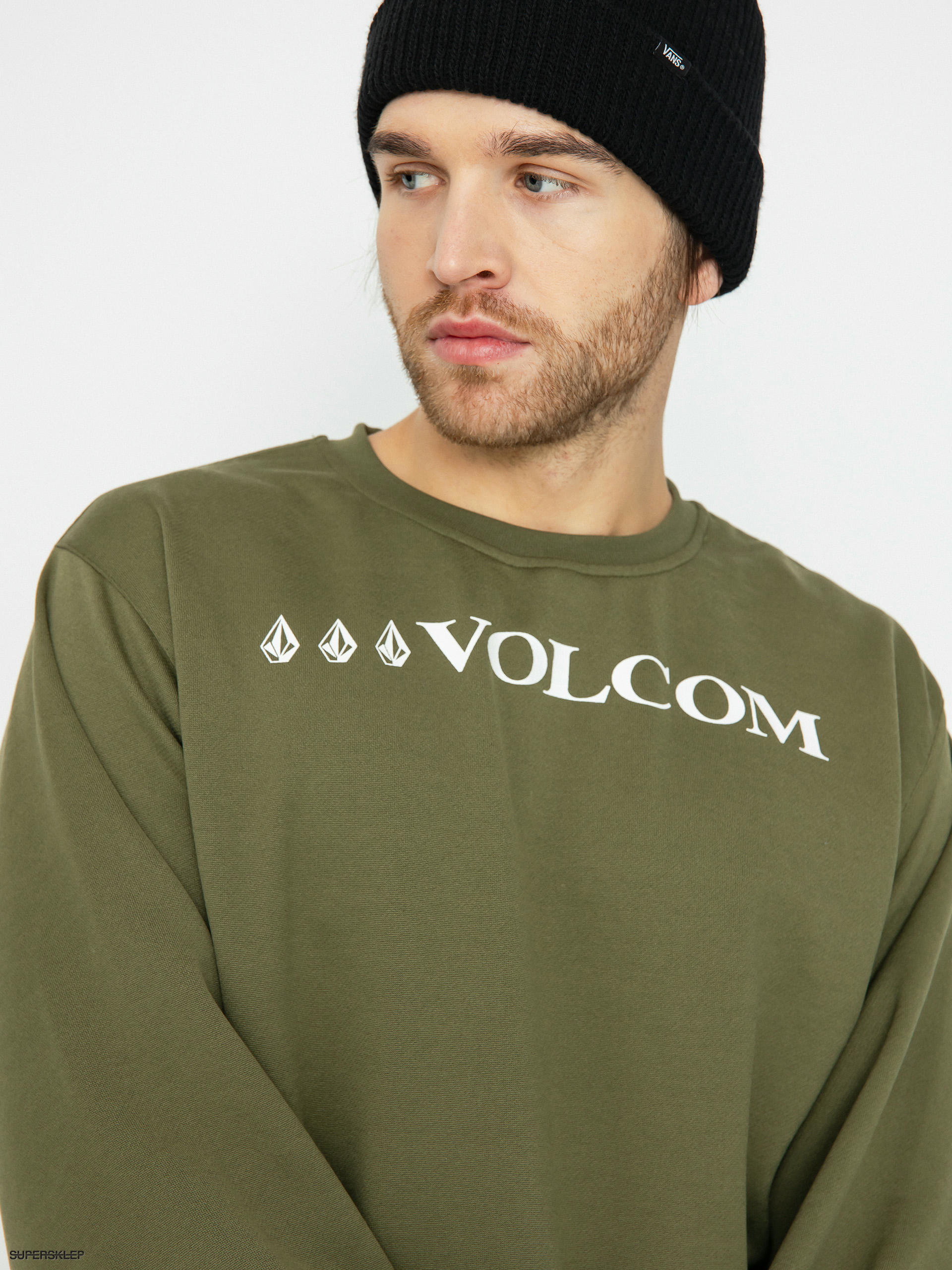 Bluza aktywna Volcom Core Hydro Crew (military)