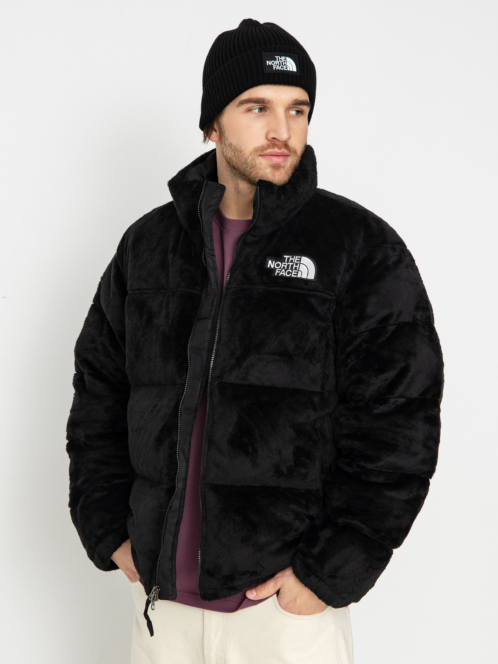 Kurtka The North Face Versa Velour Nuptse - czarny (tnf black)