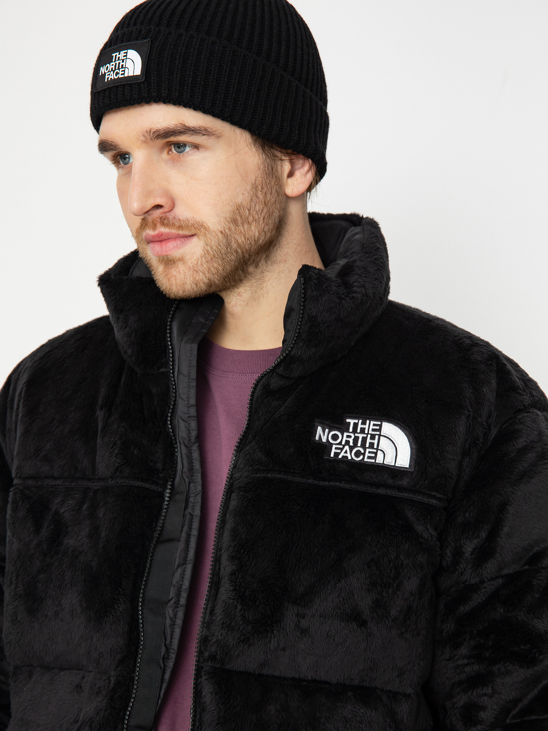 Kurtka The North Face Versa Velour Nuptse - czarny (tnf black)