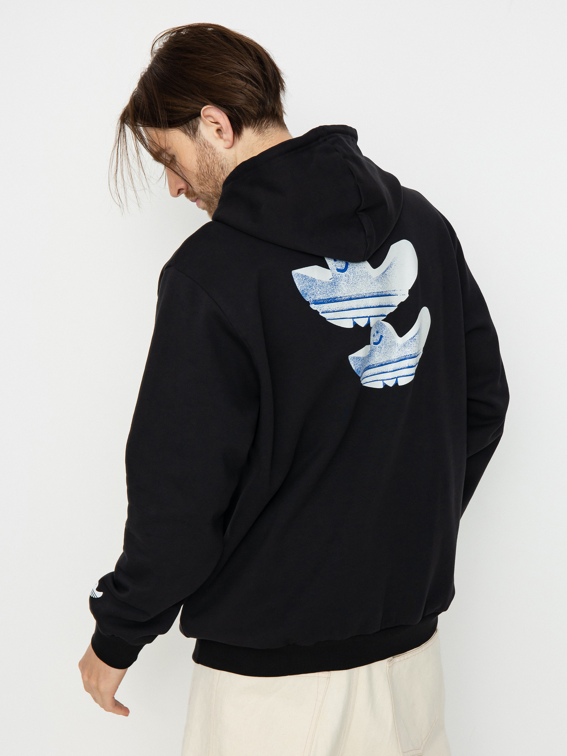Bluza z kapturem adidas Shmoo G HD (black/white/royblu)