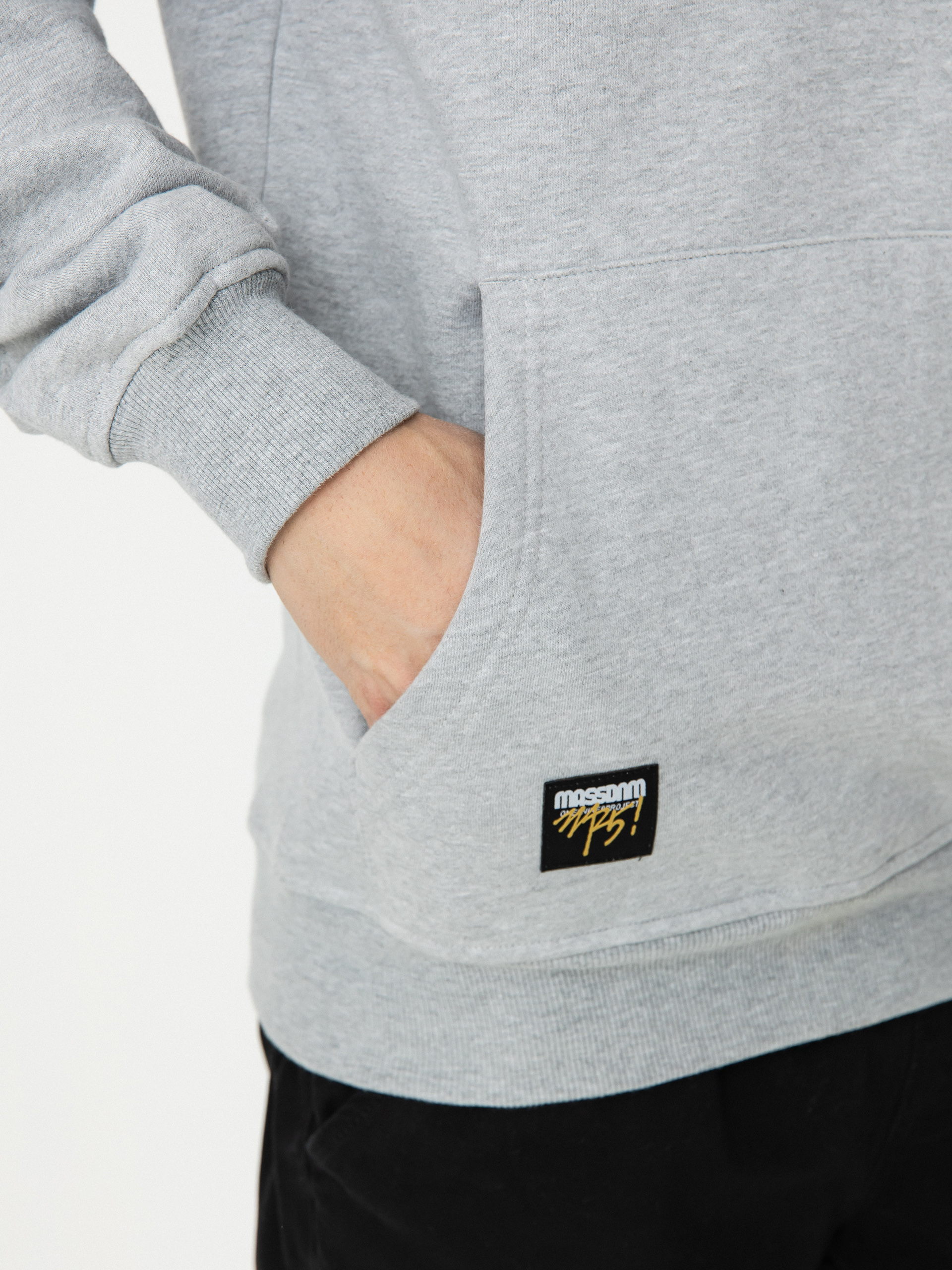 Bluza z kapturem MassDnm Elementary HD (lt heather grey)