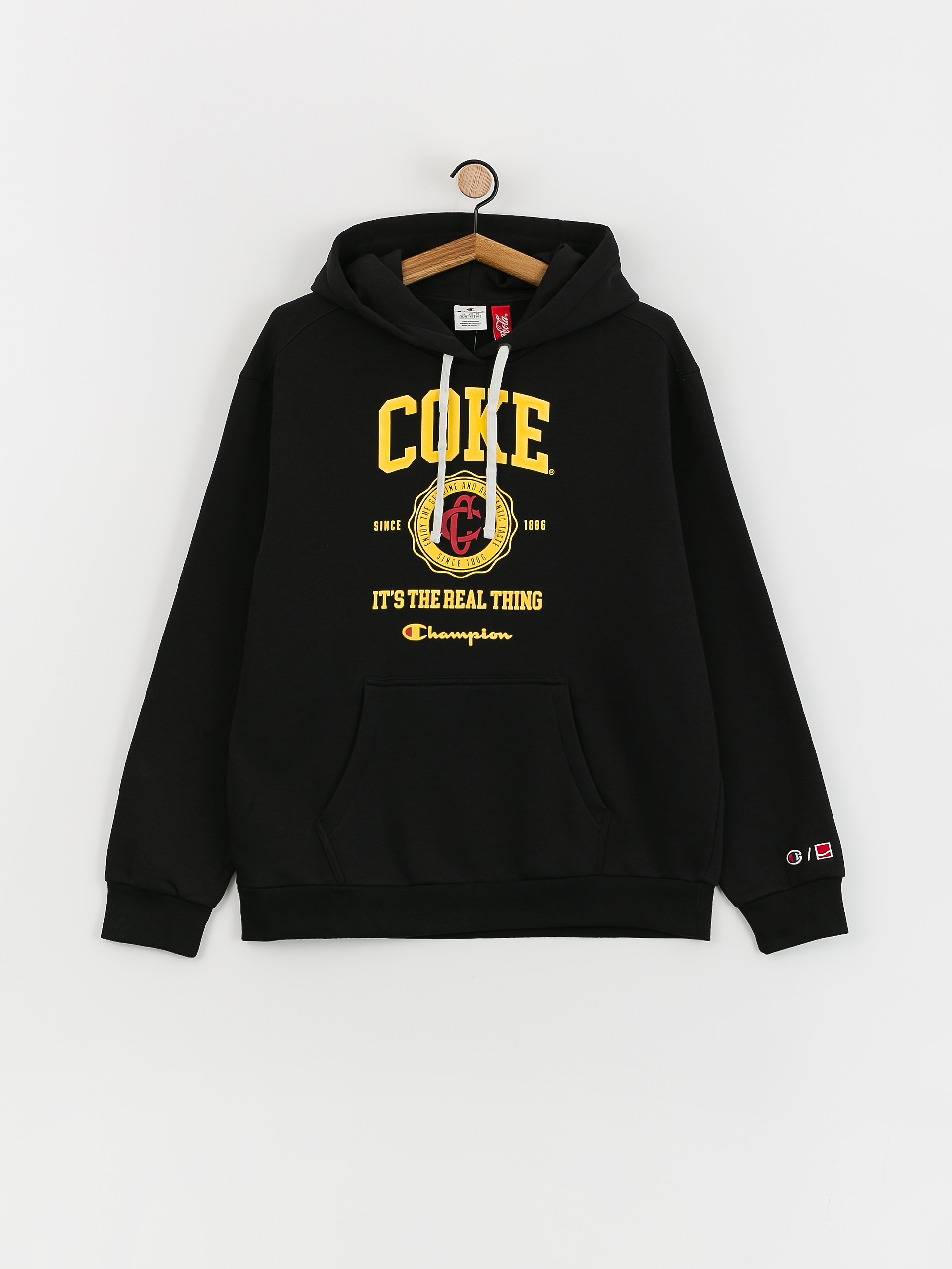 Bluza z kapturem Champion X Coca Cola Hooded Sweatshirt 220180 (nbk)
