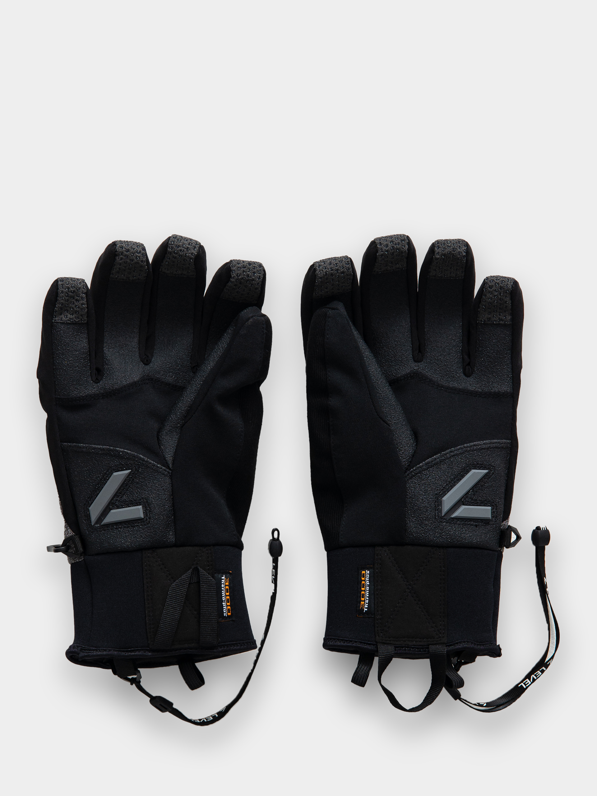 Ru0119kawice Level Matrix Gore Tex (black grey)