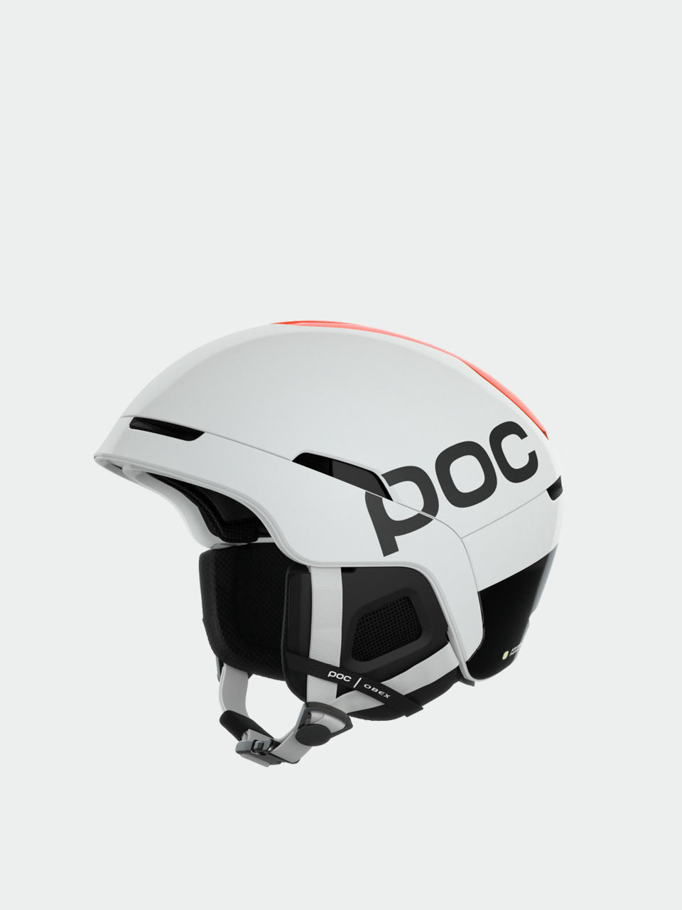 Kask POC Obex BC MIPS (hydrogen white/fluorescent orange avip)