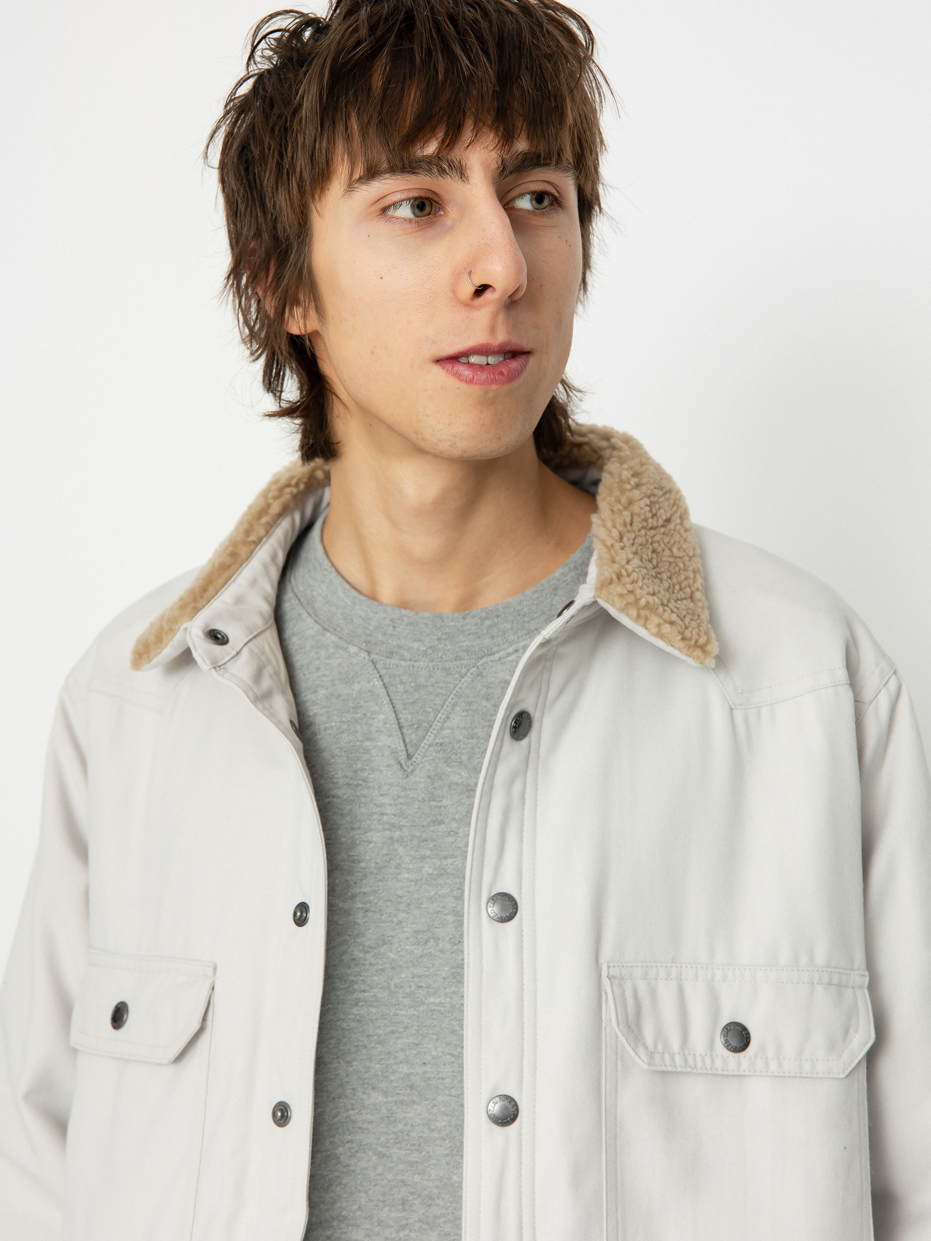 Kurtka Nike SB Padded Flannel (light bone/khaki)