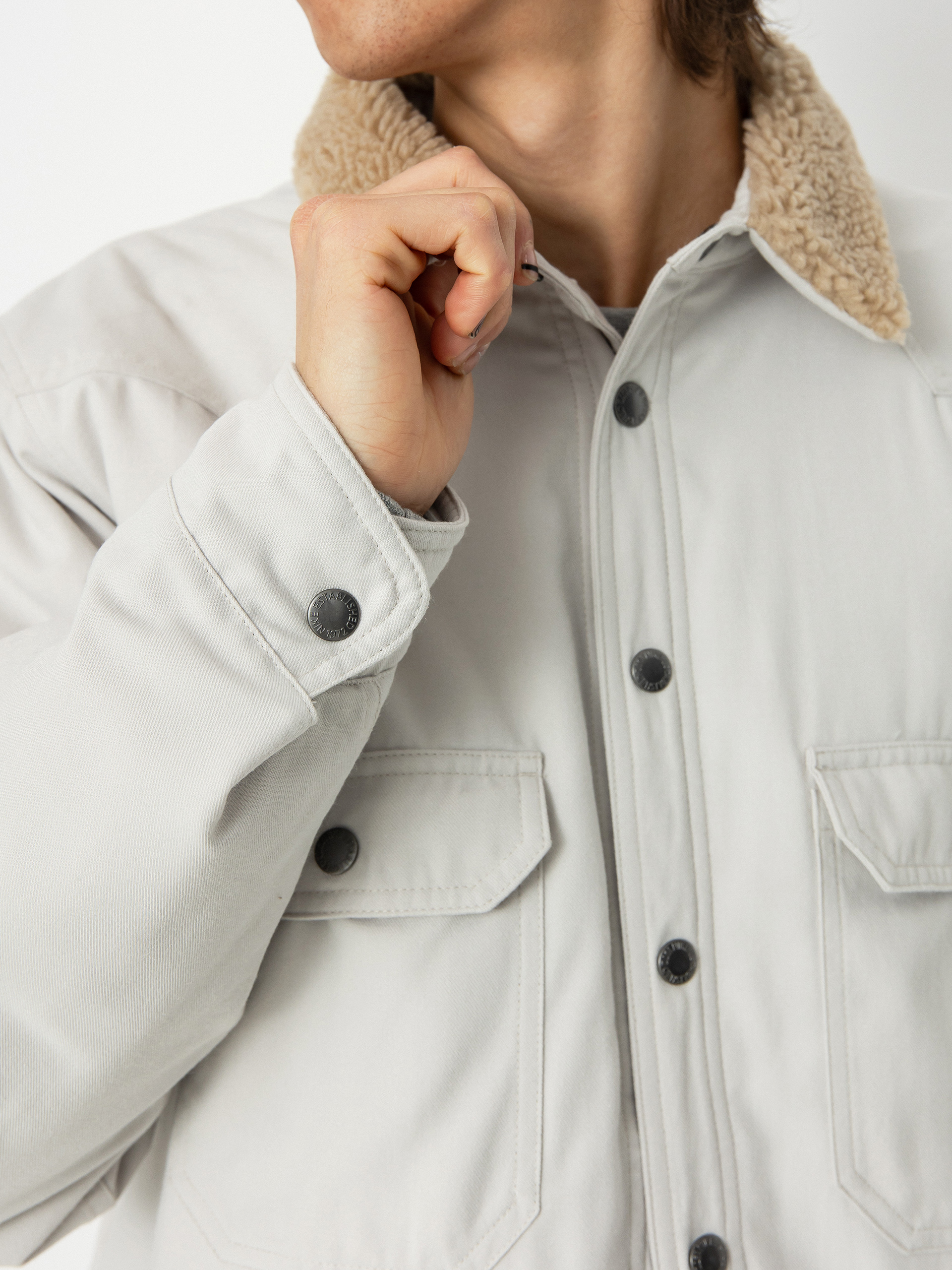 Kurtka Nike SB Padded Flannel (light bone/khaki)