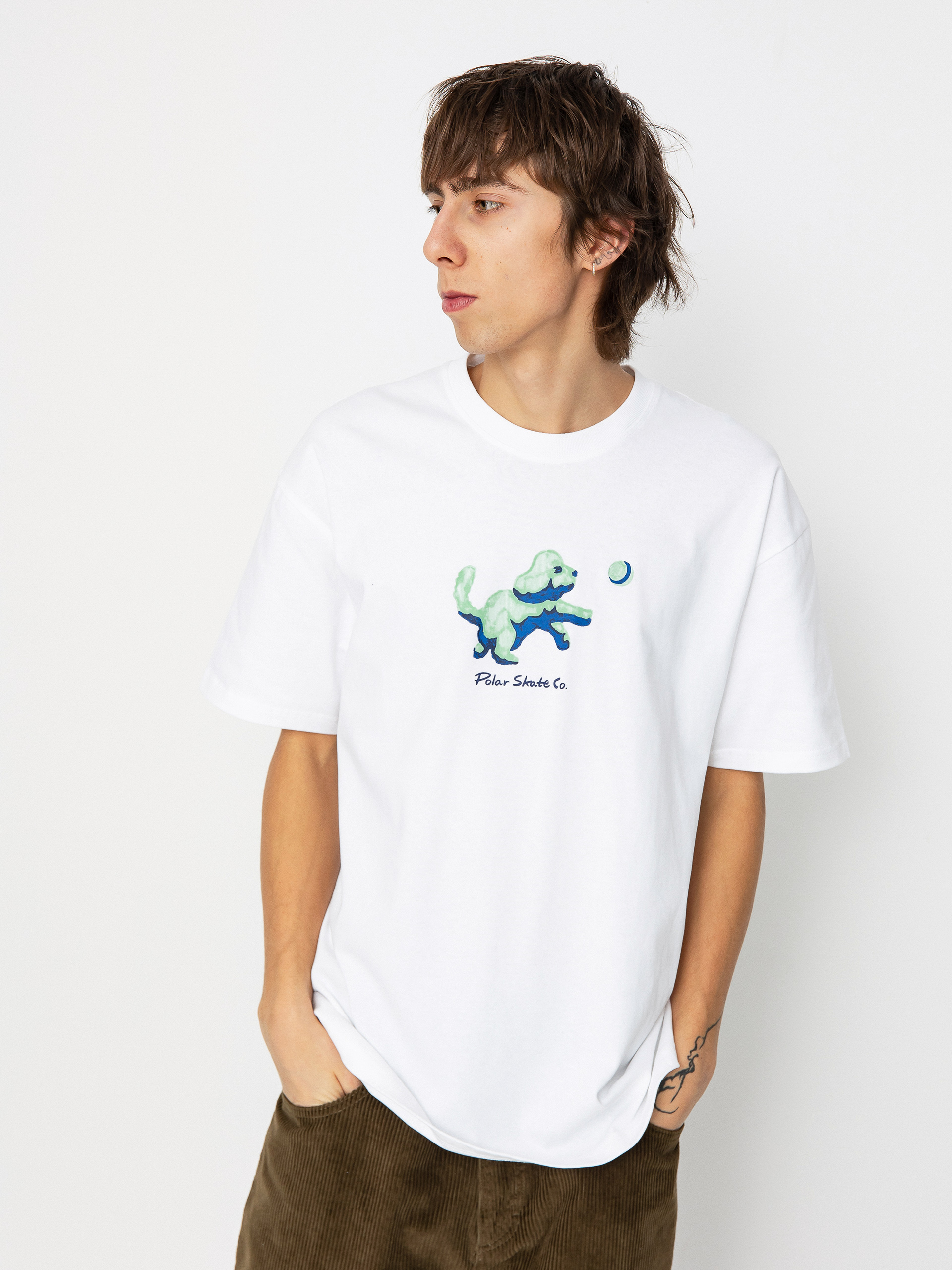 T-shirt Polar Skate Ball (white)