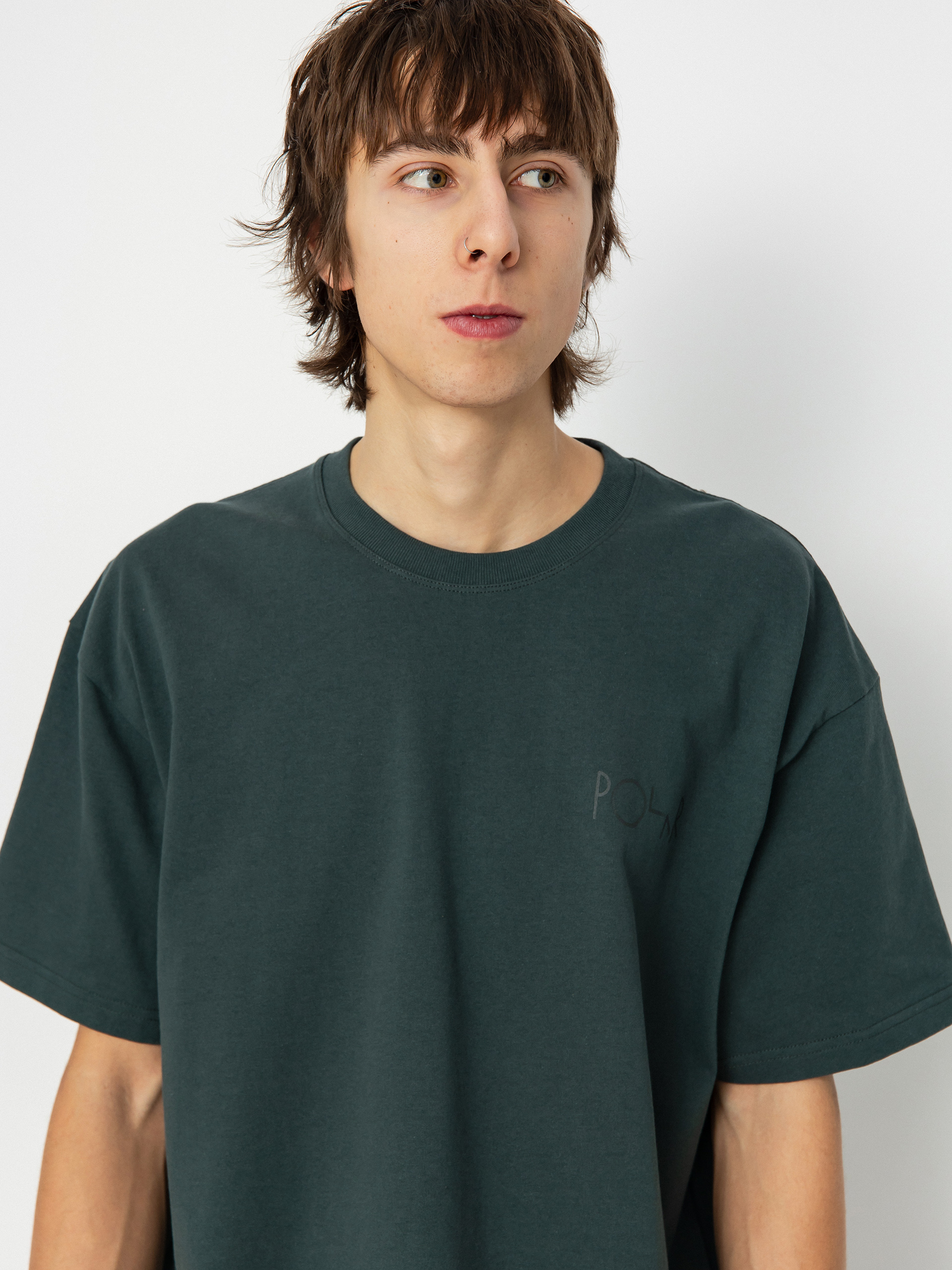 T-shirt Polar Skate Stroke Logo (green)