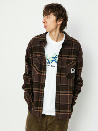 Koszula Polar Skate Mike Flannel (brown/mauve)
