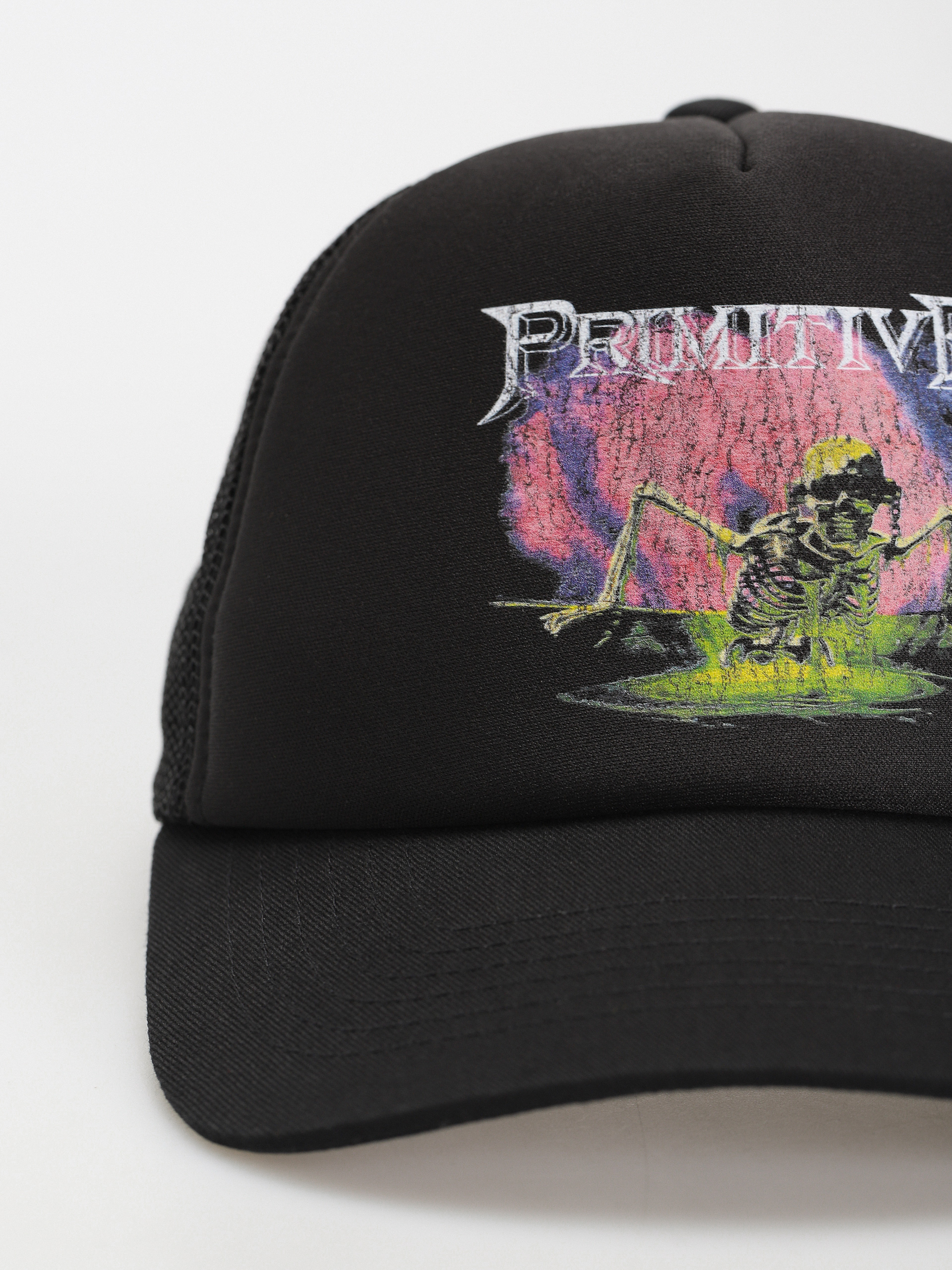 Czapka z daszkiem Primitive X Megadeth Birth Trucker (black)