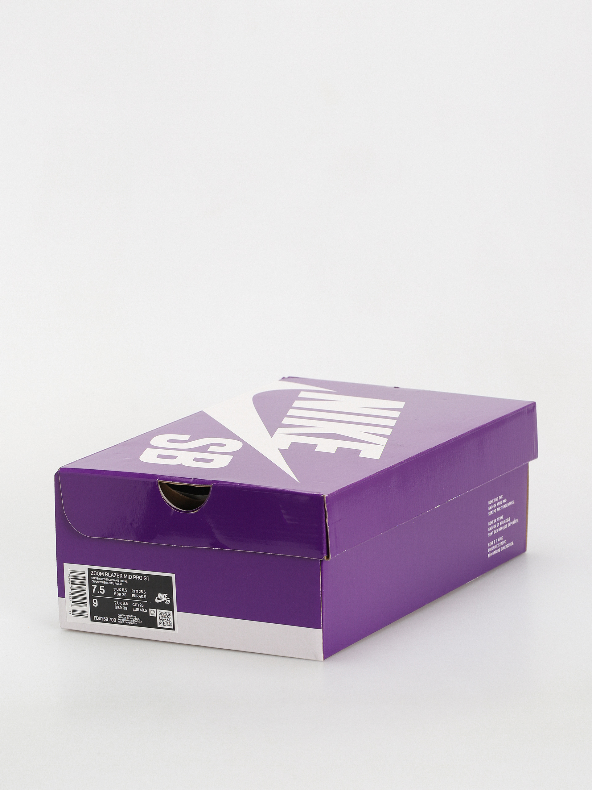 Buty Nike SB Zoom Blazer Mid Pro GT (university gold/game royal)