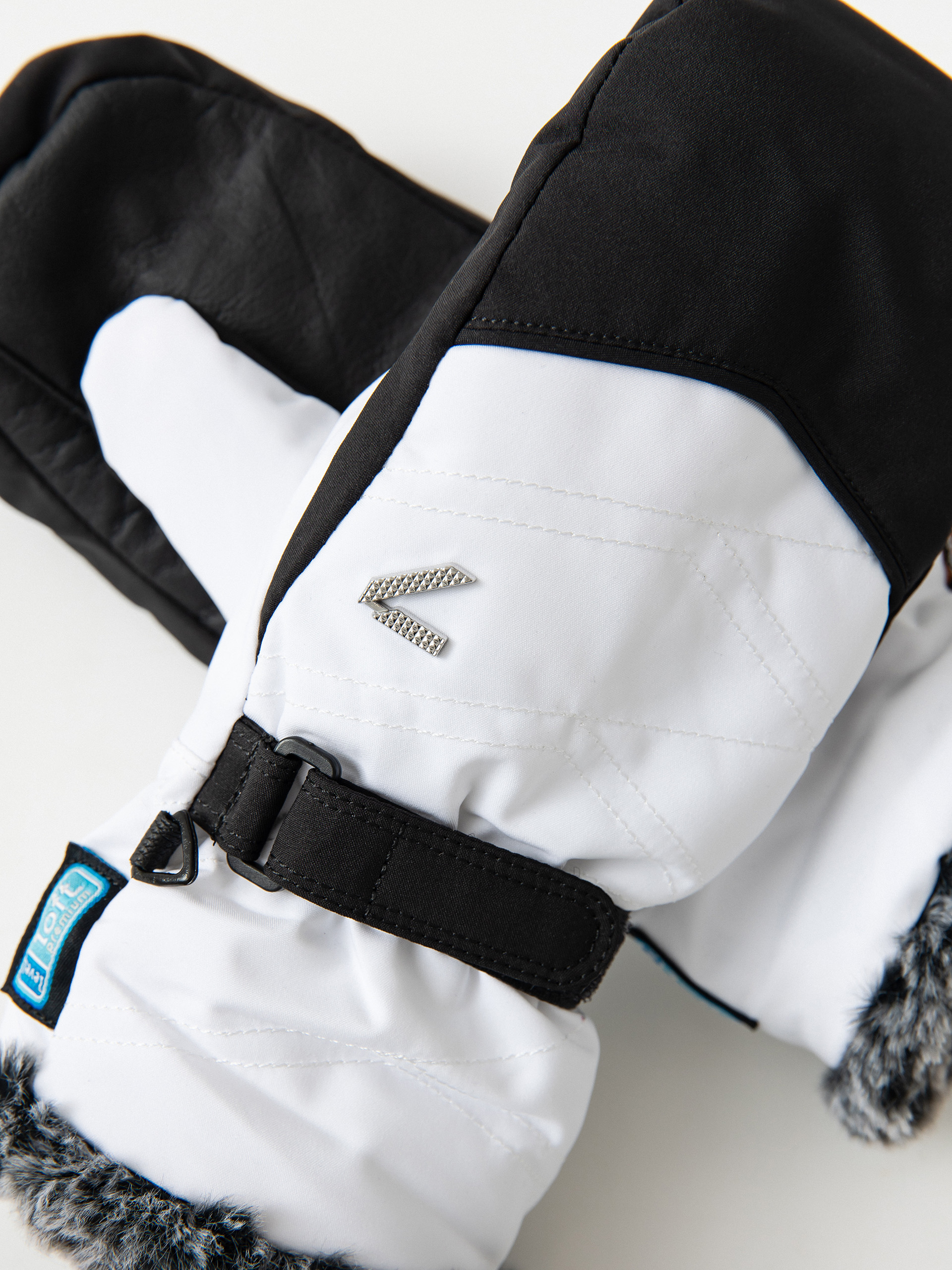 Rękawice Level Jolie Mitt Wmn (black white)