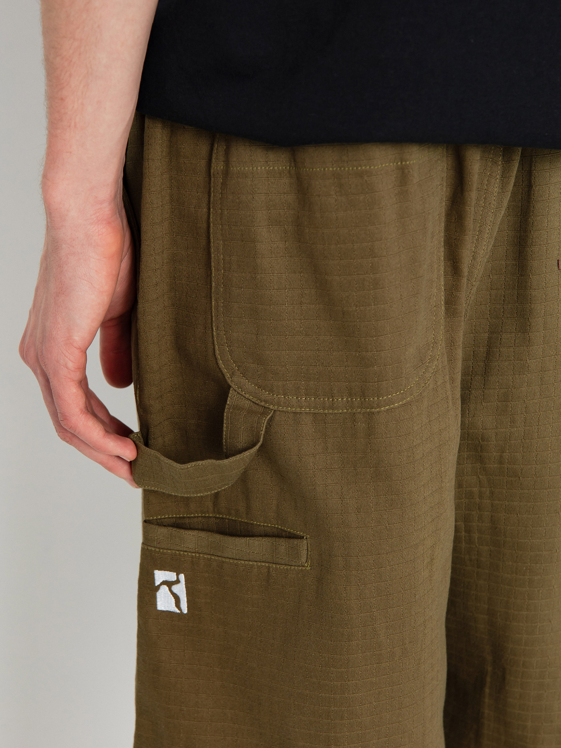 Spodnie Poetic Collective Sculptor OTD (olive ripstop)